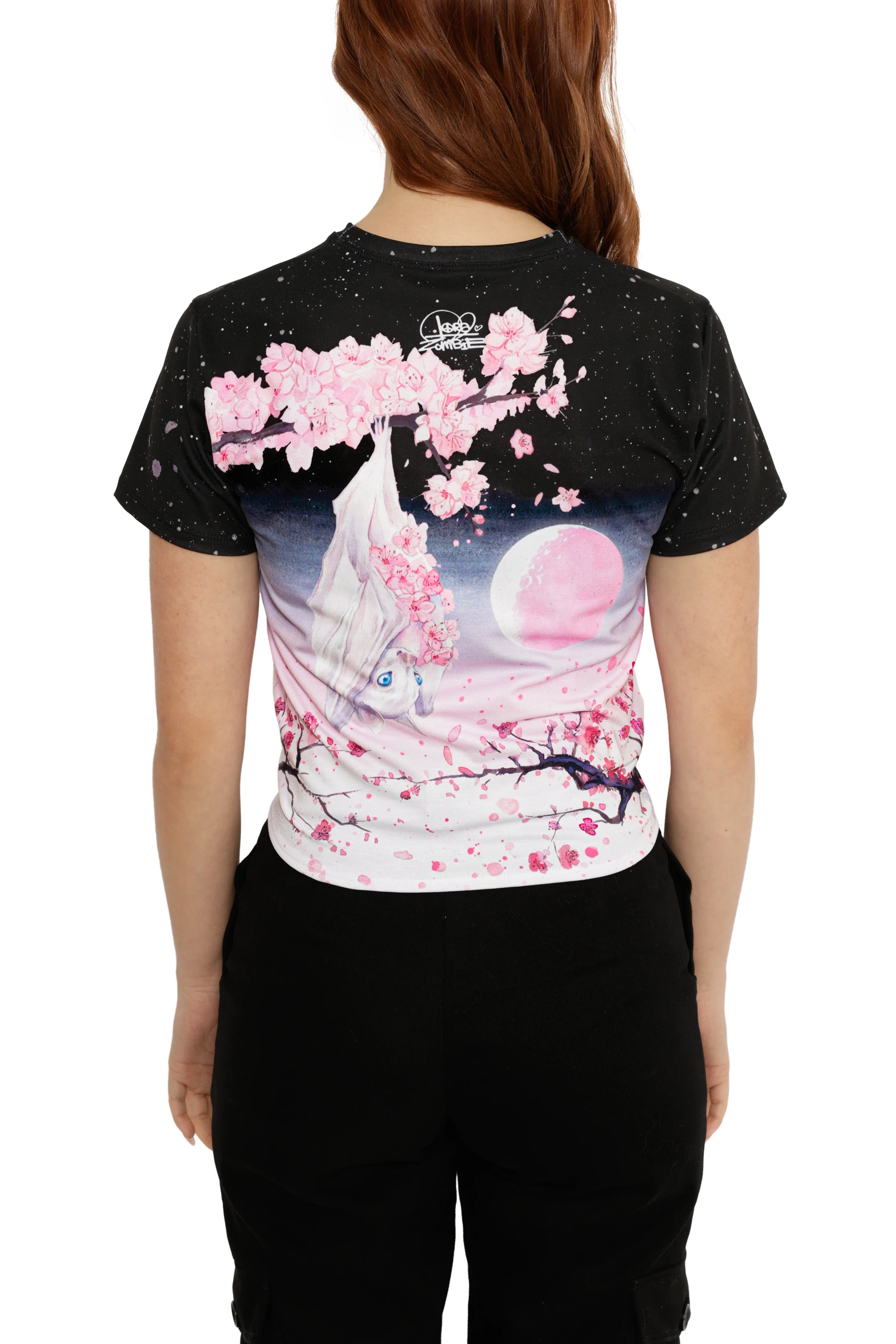 Night's Mirror Tie Front Tee - Image 5