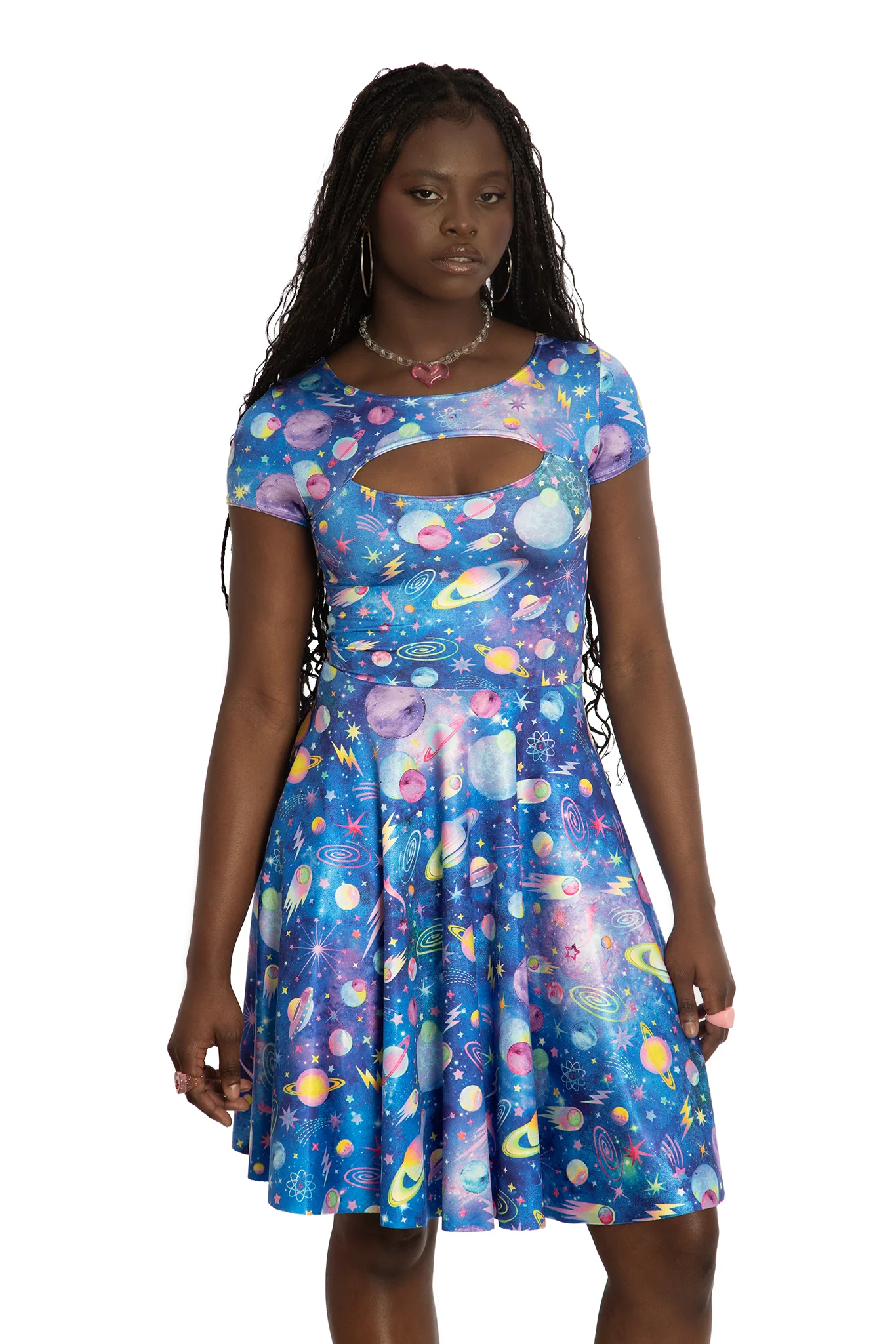 Nineties Universe Peephole Longline Dress - Image 6