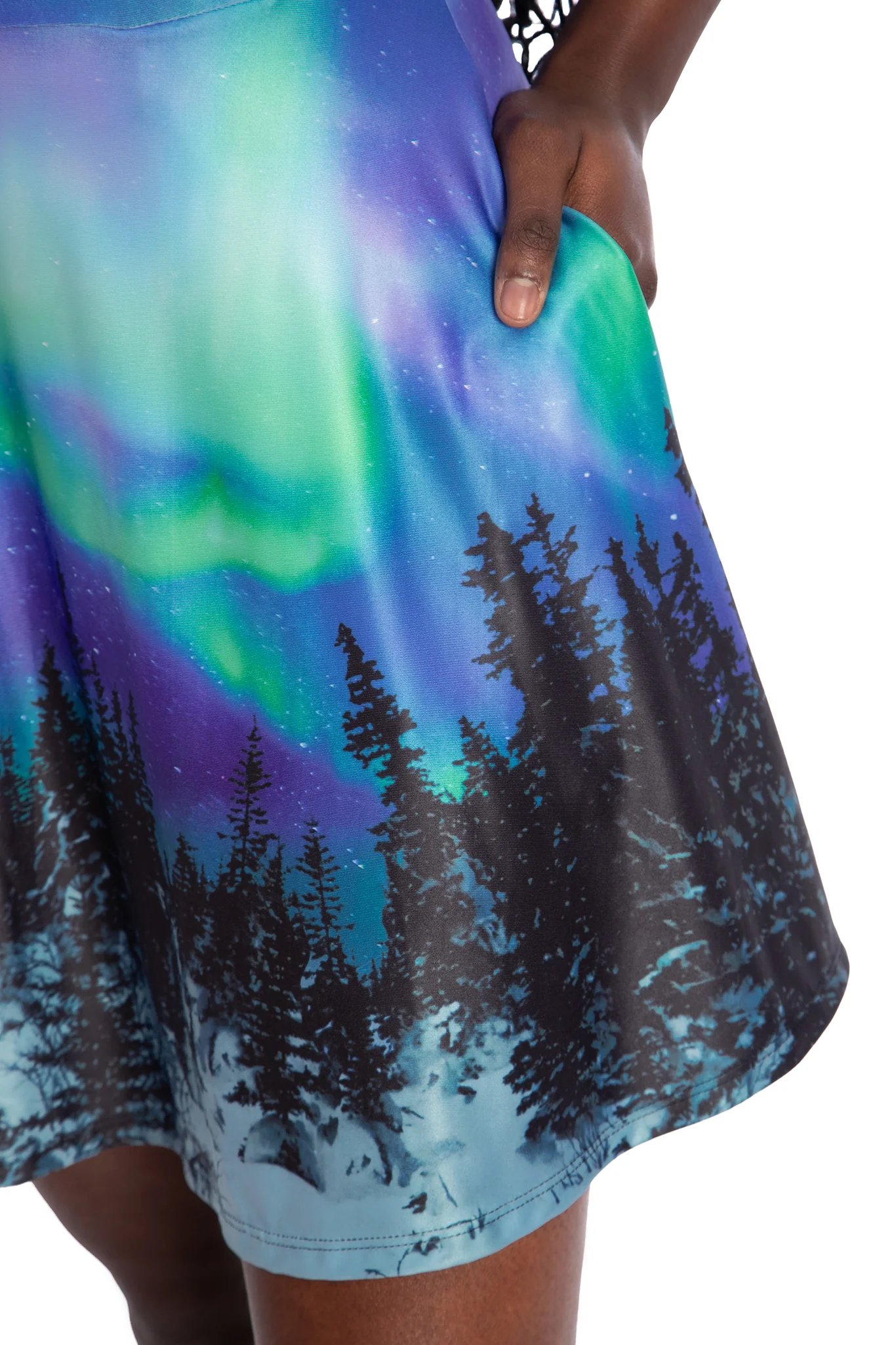 Northern Lights Sweetheart Bustier Dress - Image 4