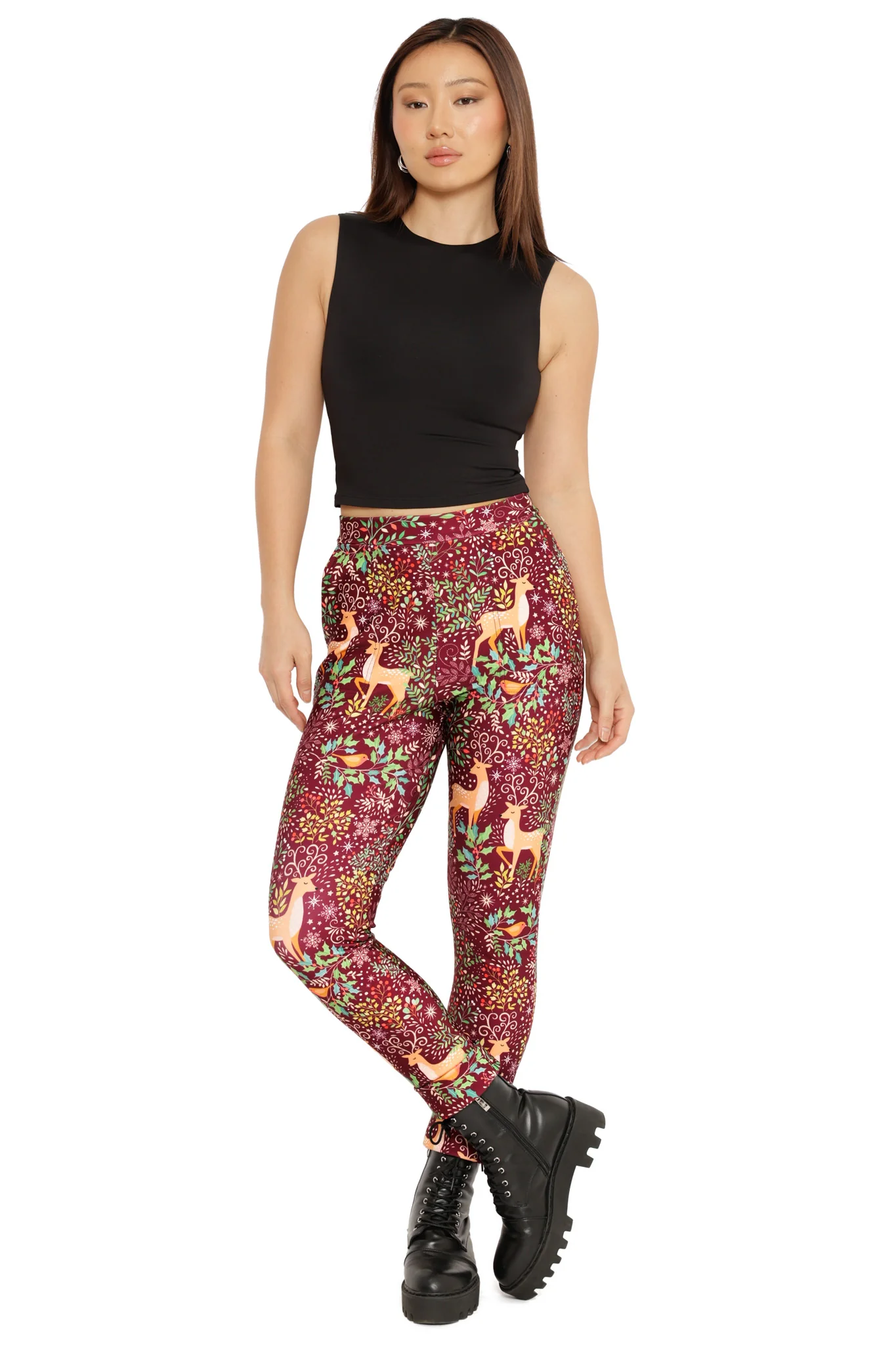 Oh Deer Cuffed Pants