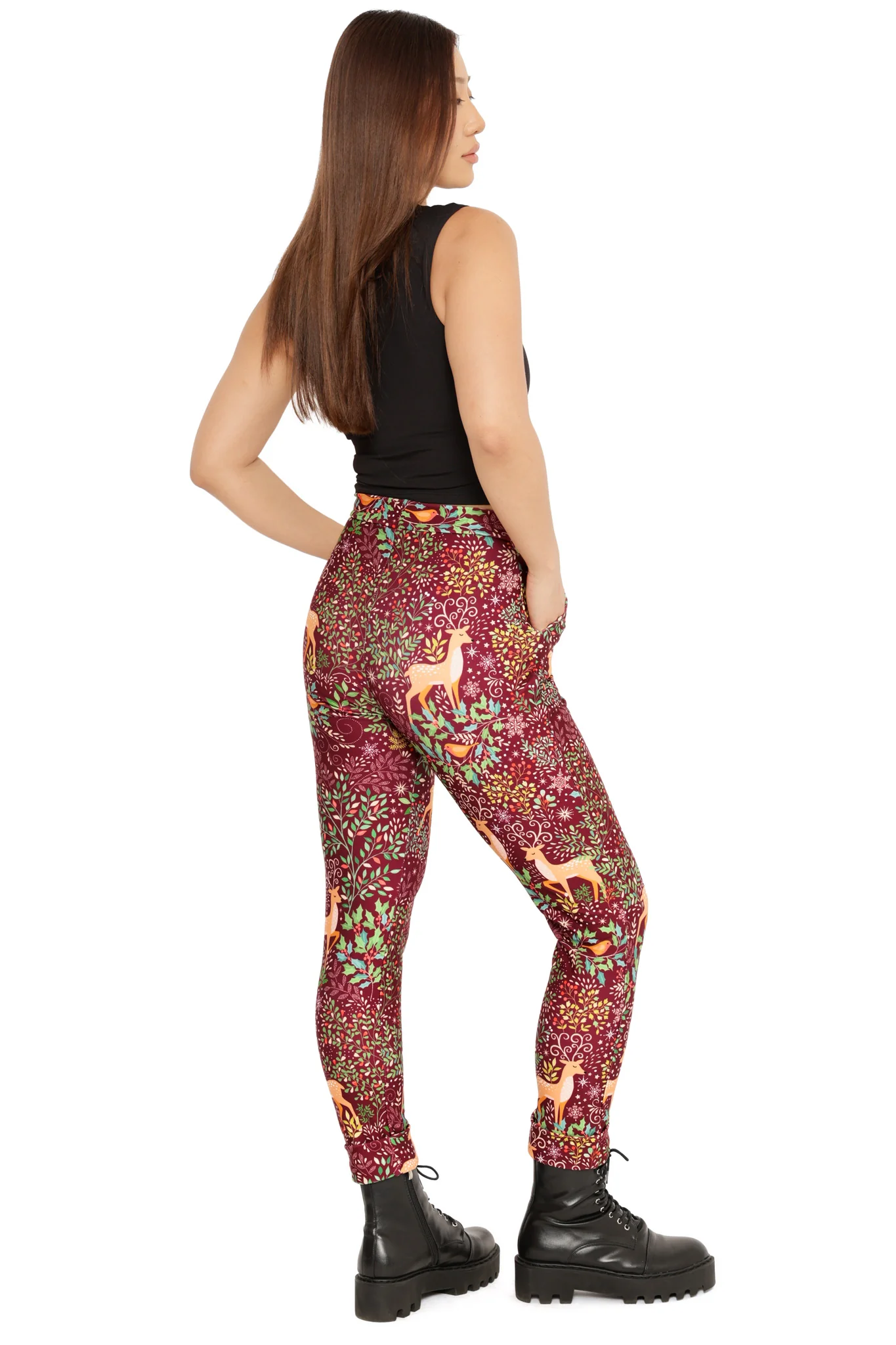 Oh Deer Cuffed Pants - Image 2