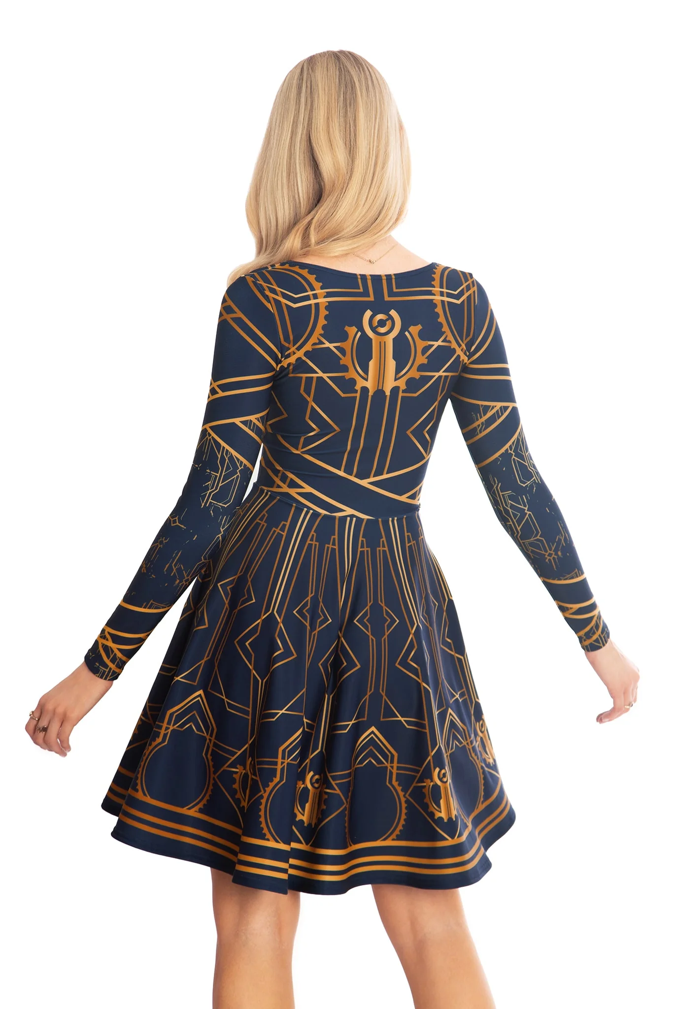 Piltover Toastie Long Sleeve Longline Dress - Image 2
