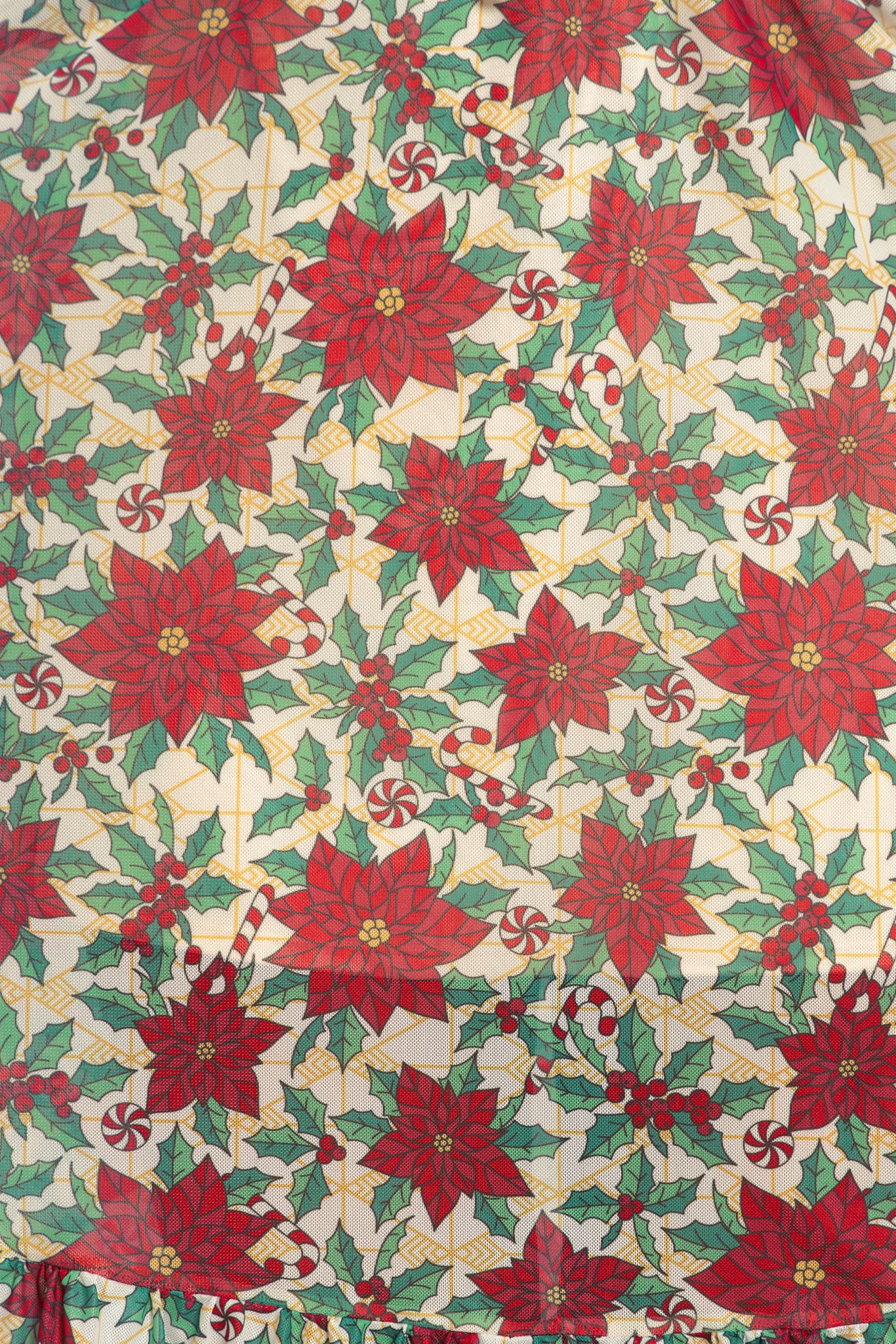 Poinsettia Tea Party Dress - Image 4