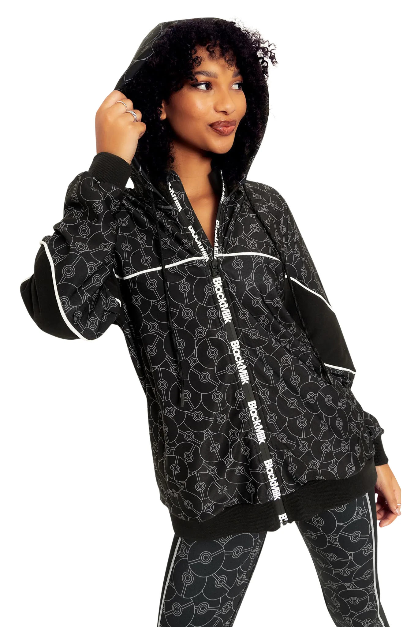 Poké Ball Mono Long Sleeve Zip Jacket