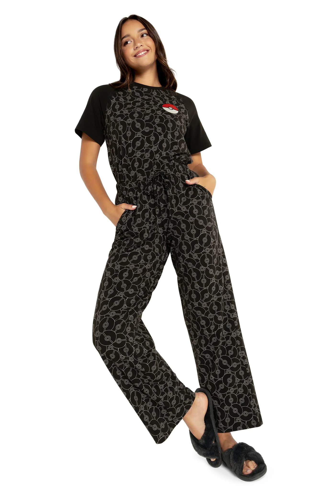 Poké Ball Mono Slouch Pants - Image 5