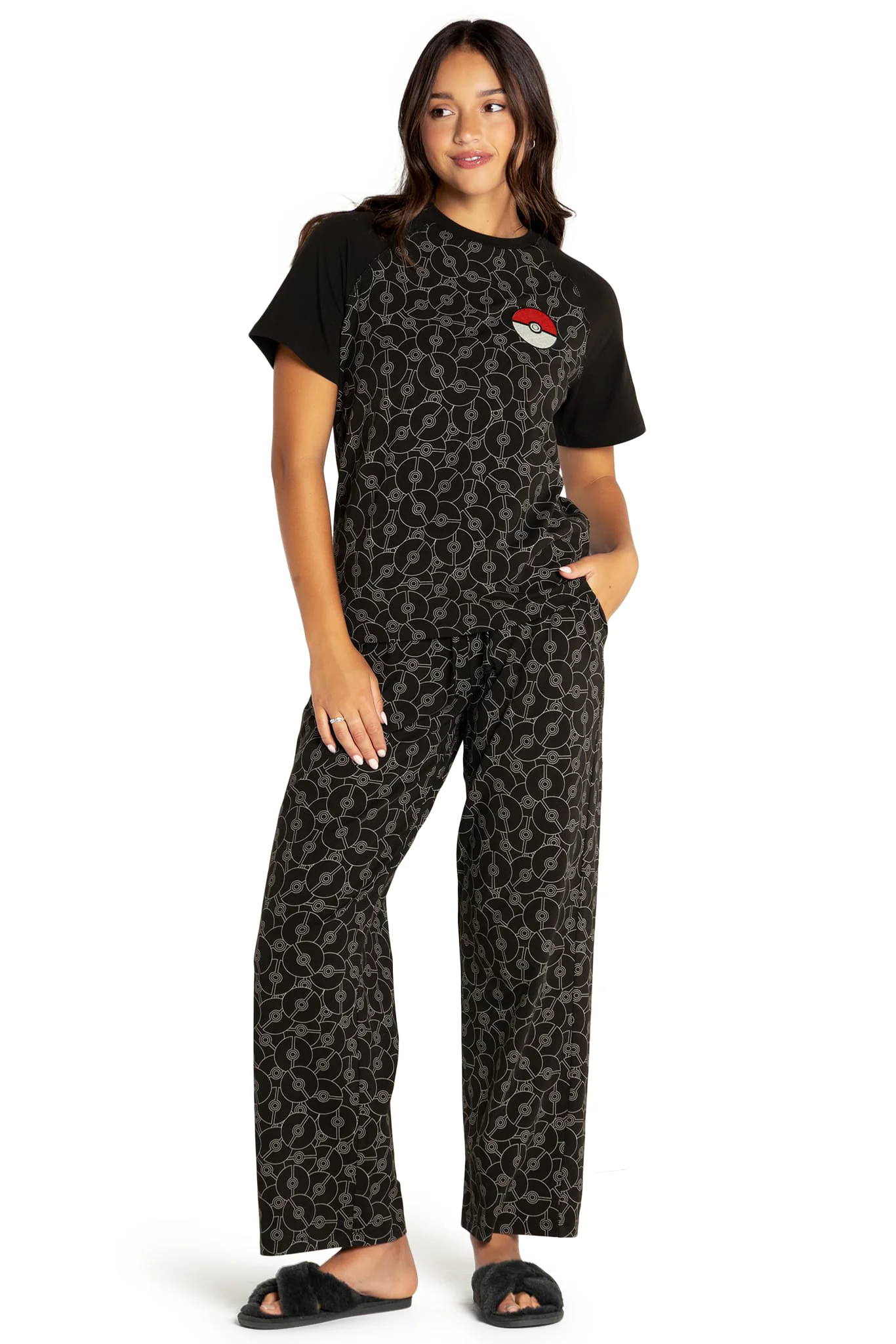 Poké Ball Mono Slouch Tee - Image 4