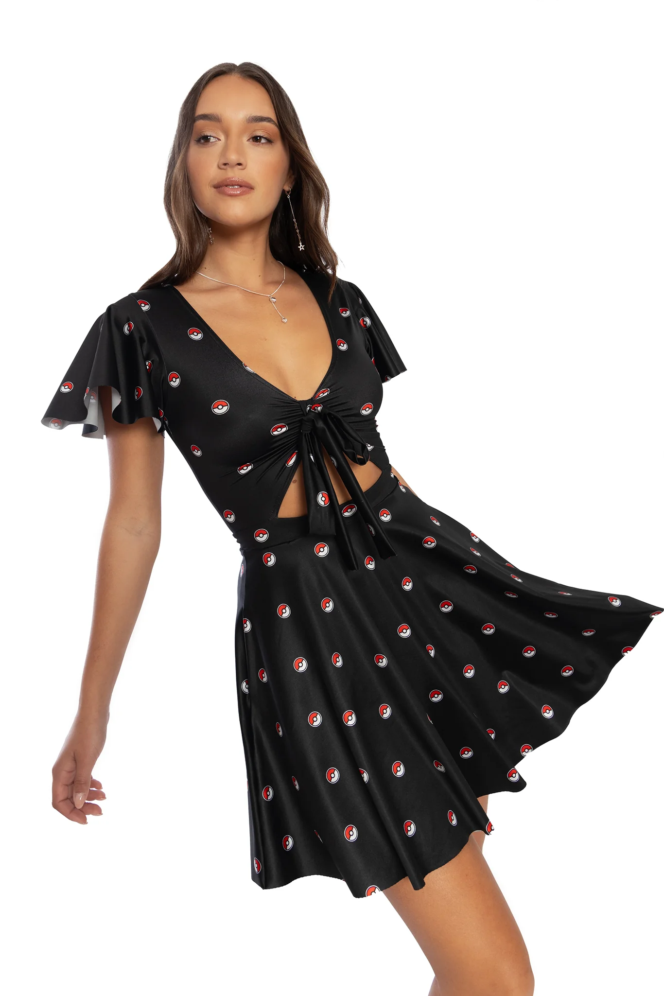Poké Ball Rio Skater Dress - Image 7