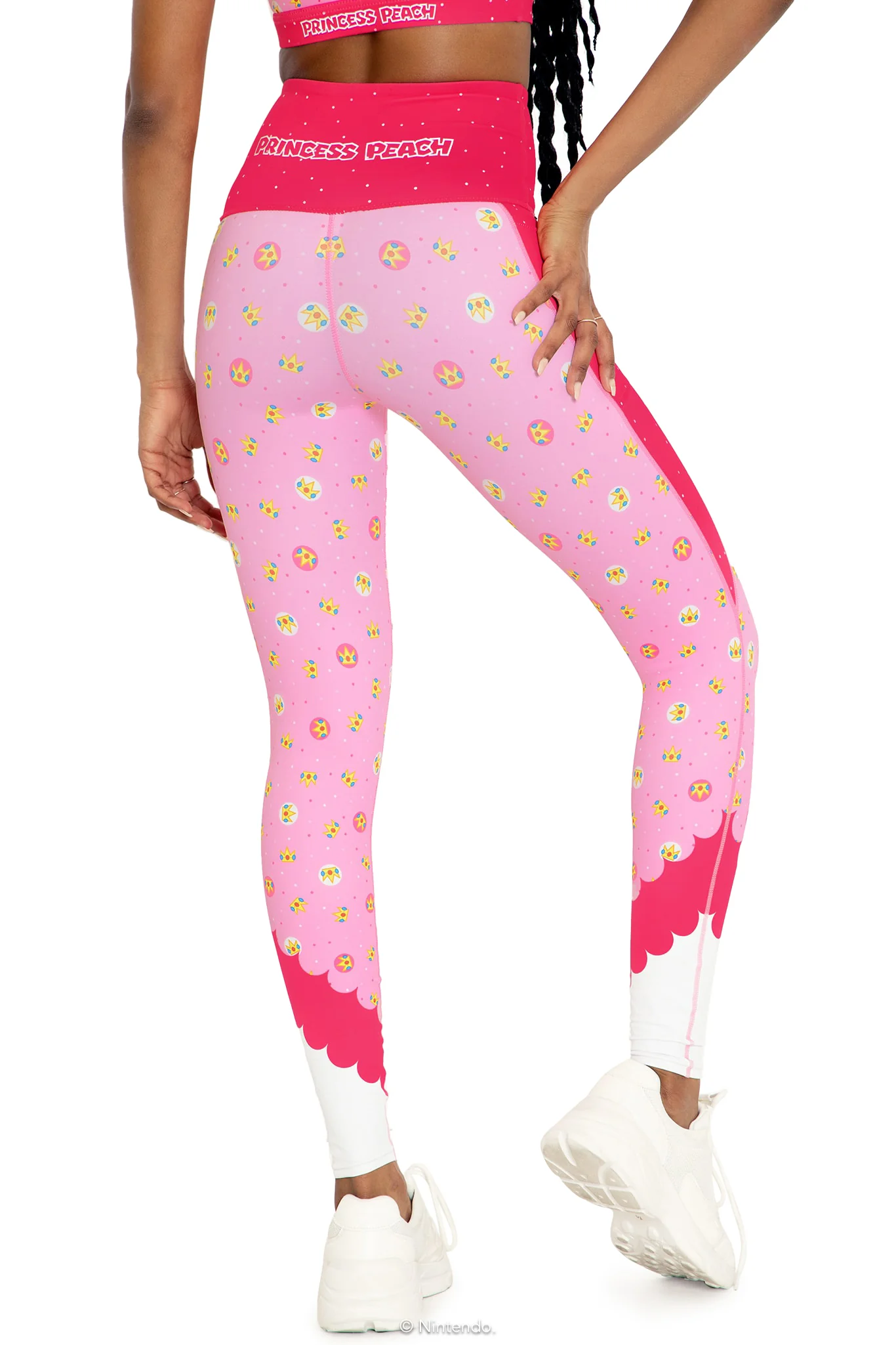 Princess Peach High Waisted Ninja Pants - Image 2