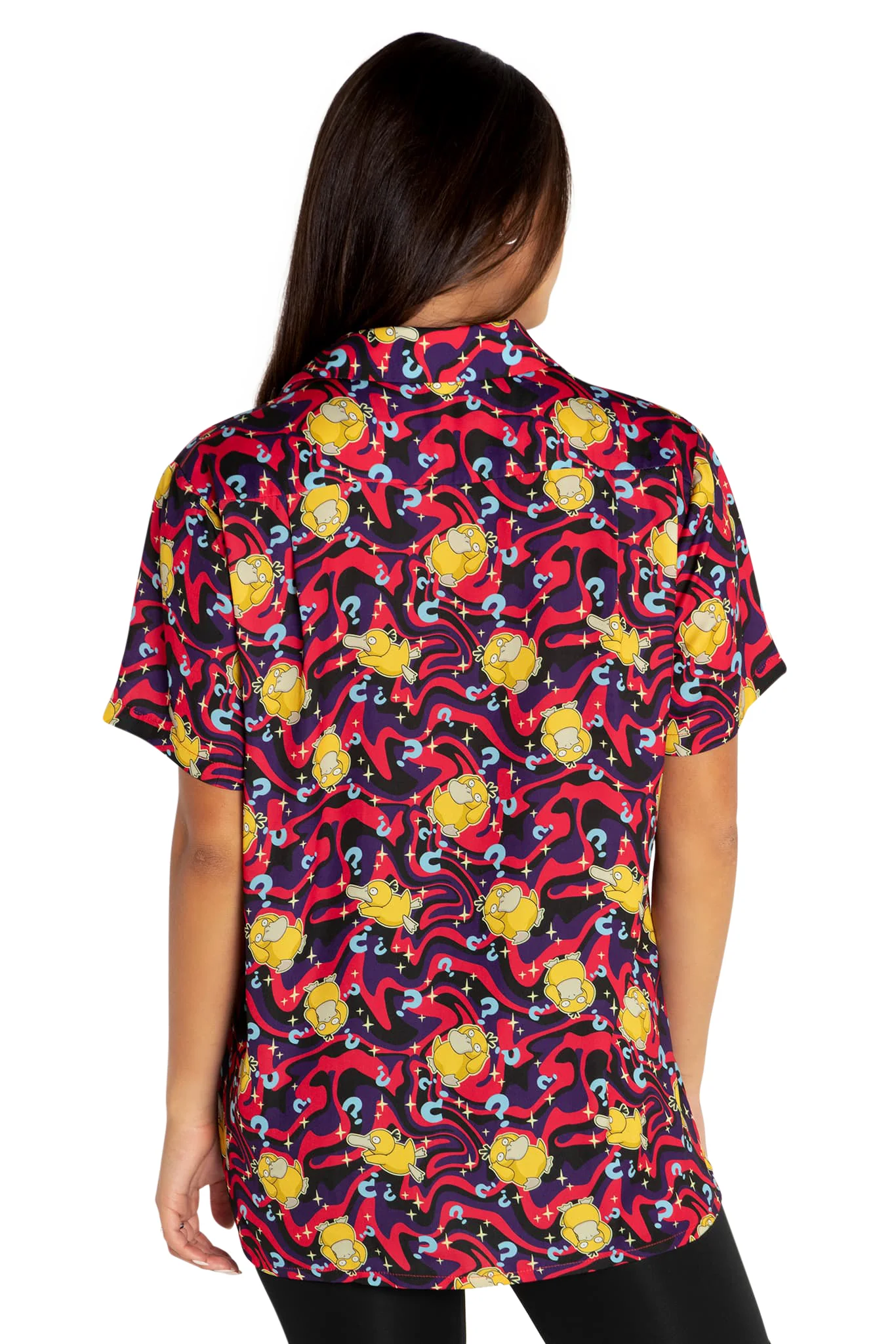 Psyduck Confusion Boyfriend Shirt - Image 2
