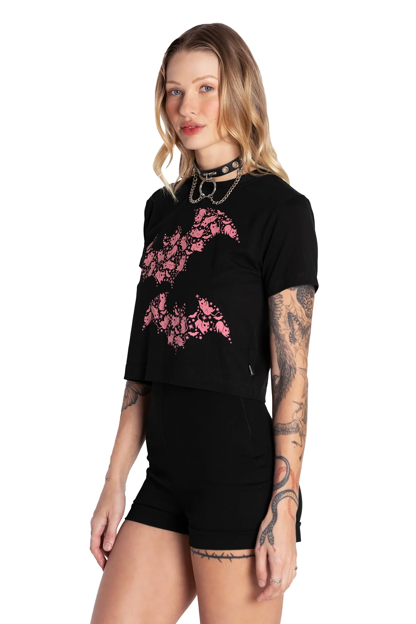 Purr Evil Baby Tee - Image 4