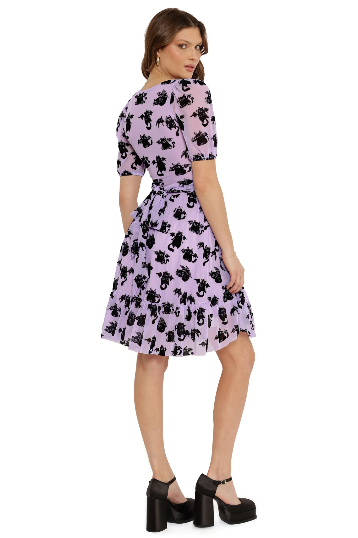 Purranormal Activity Wrap Longline Dress - Image 2