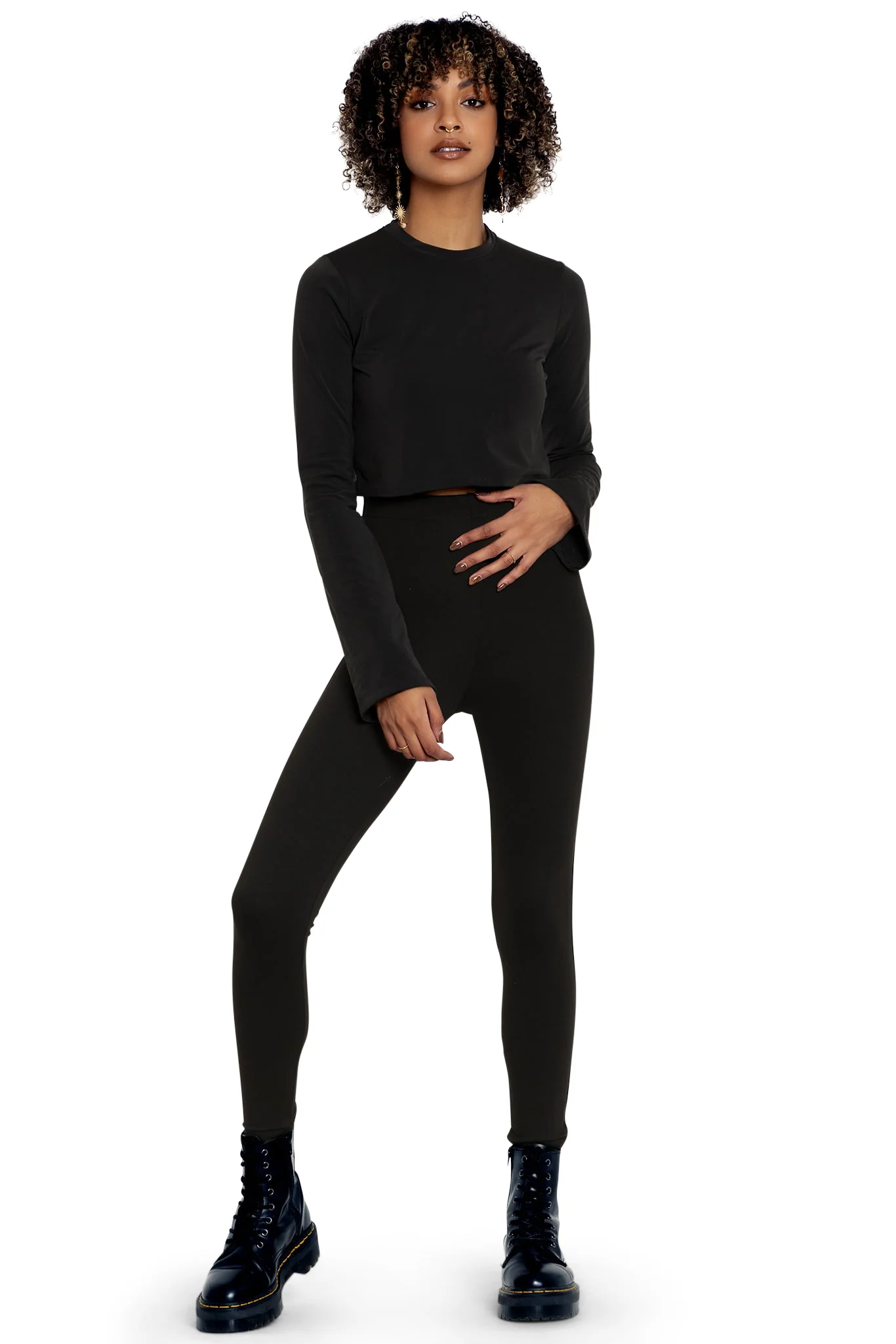 Push It Ponte High Waisted Leggings - Image 4