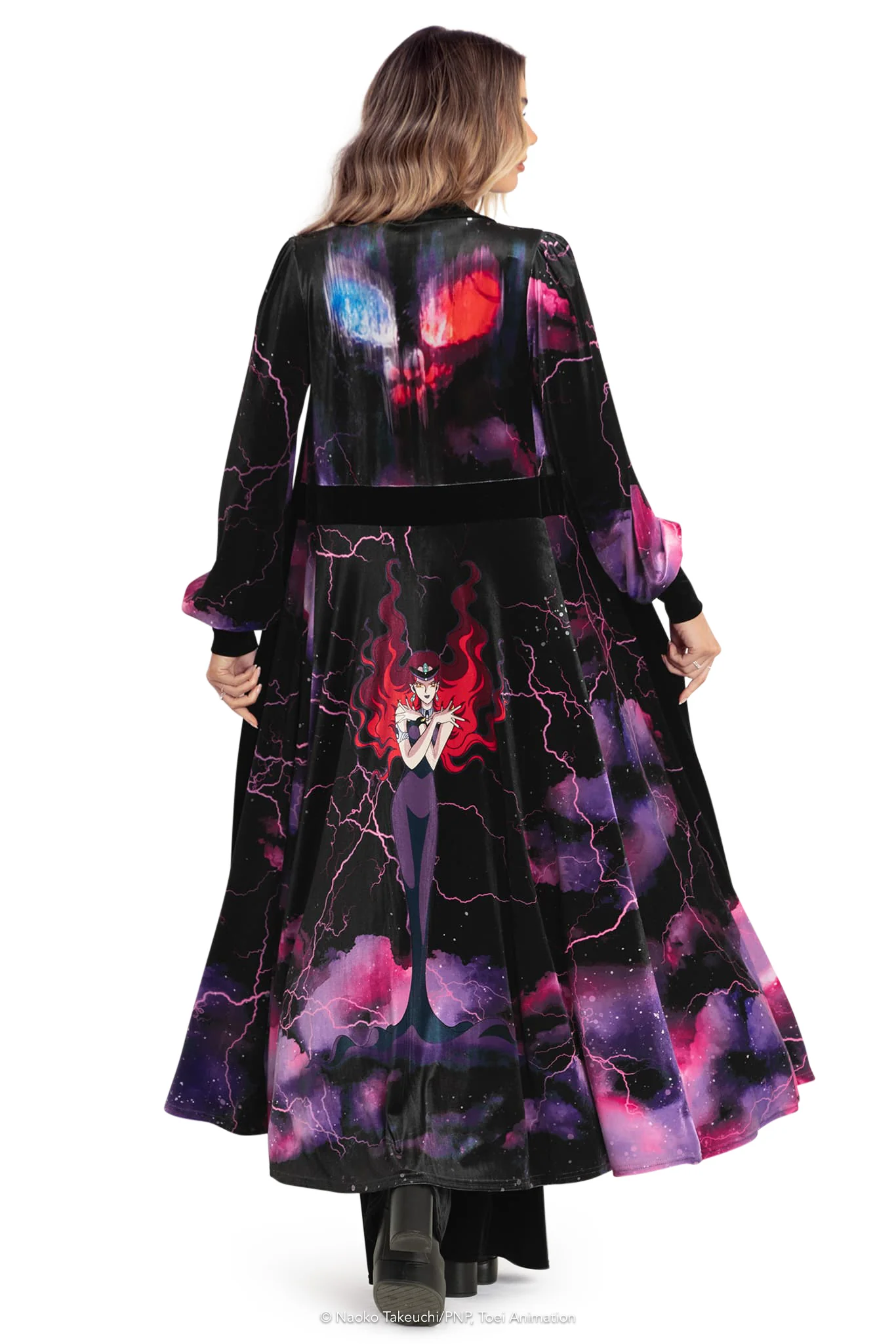 Queen Beryl Velvet Maxi Jacket - Image 2
