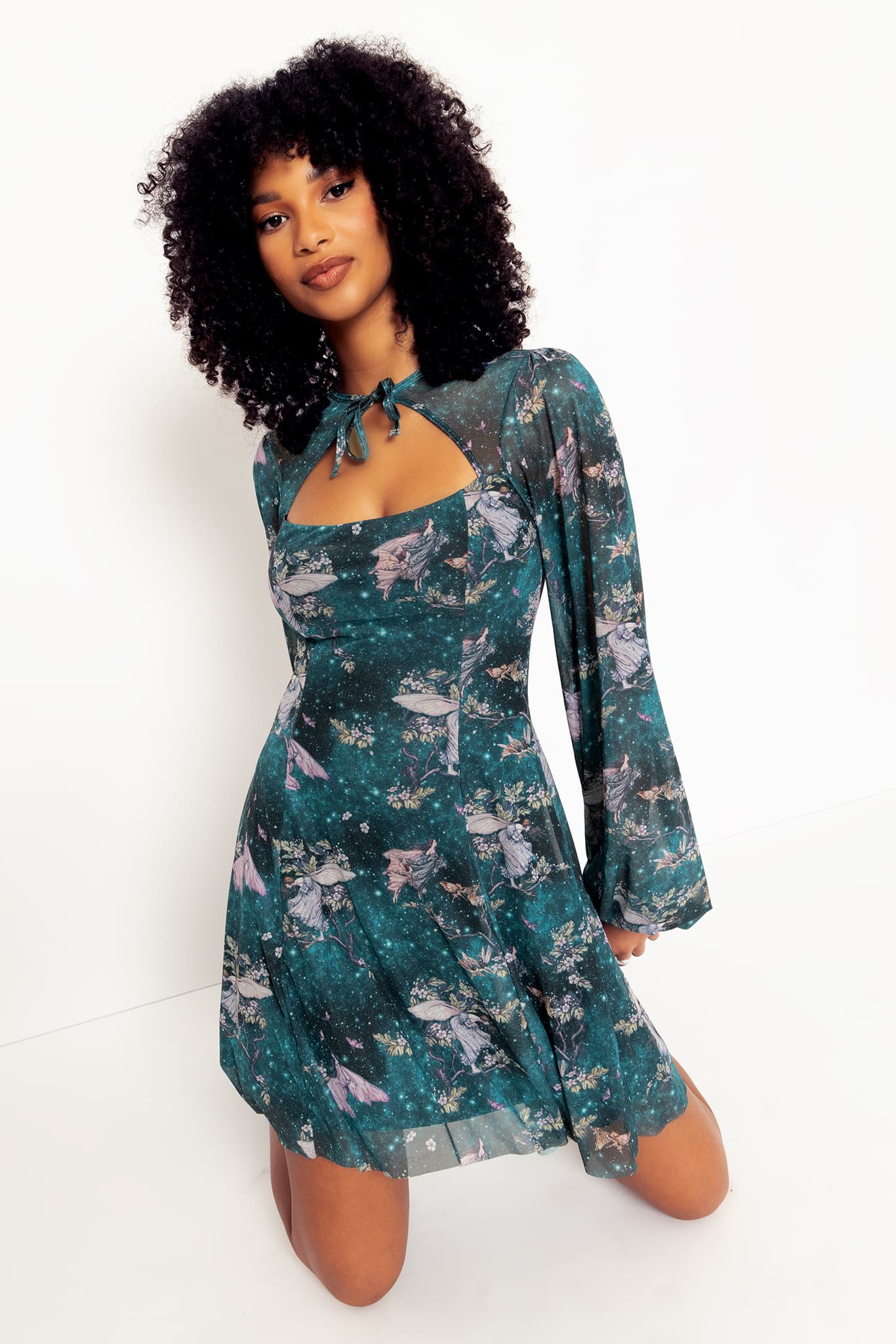 Rackham's Fairies Shrug Bishop Dress - Image 6