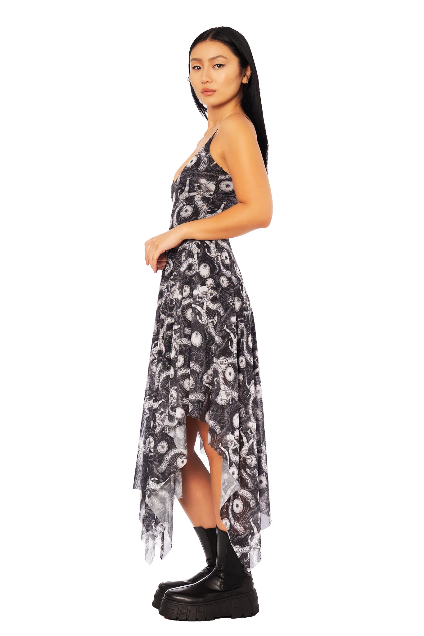 Remina Handkerchief Dress - Image 3