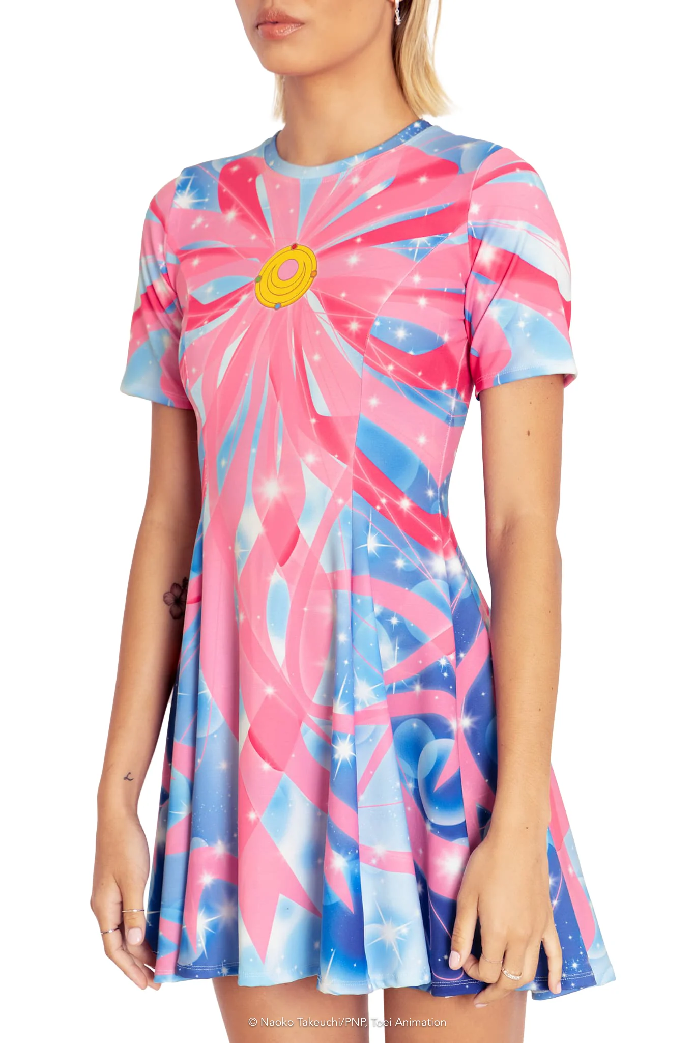 Ribbon Transformation Evil Tee Dress - Image 3