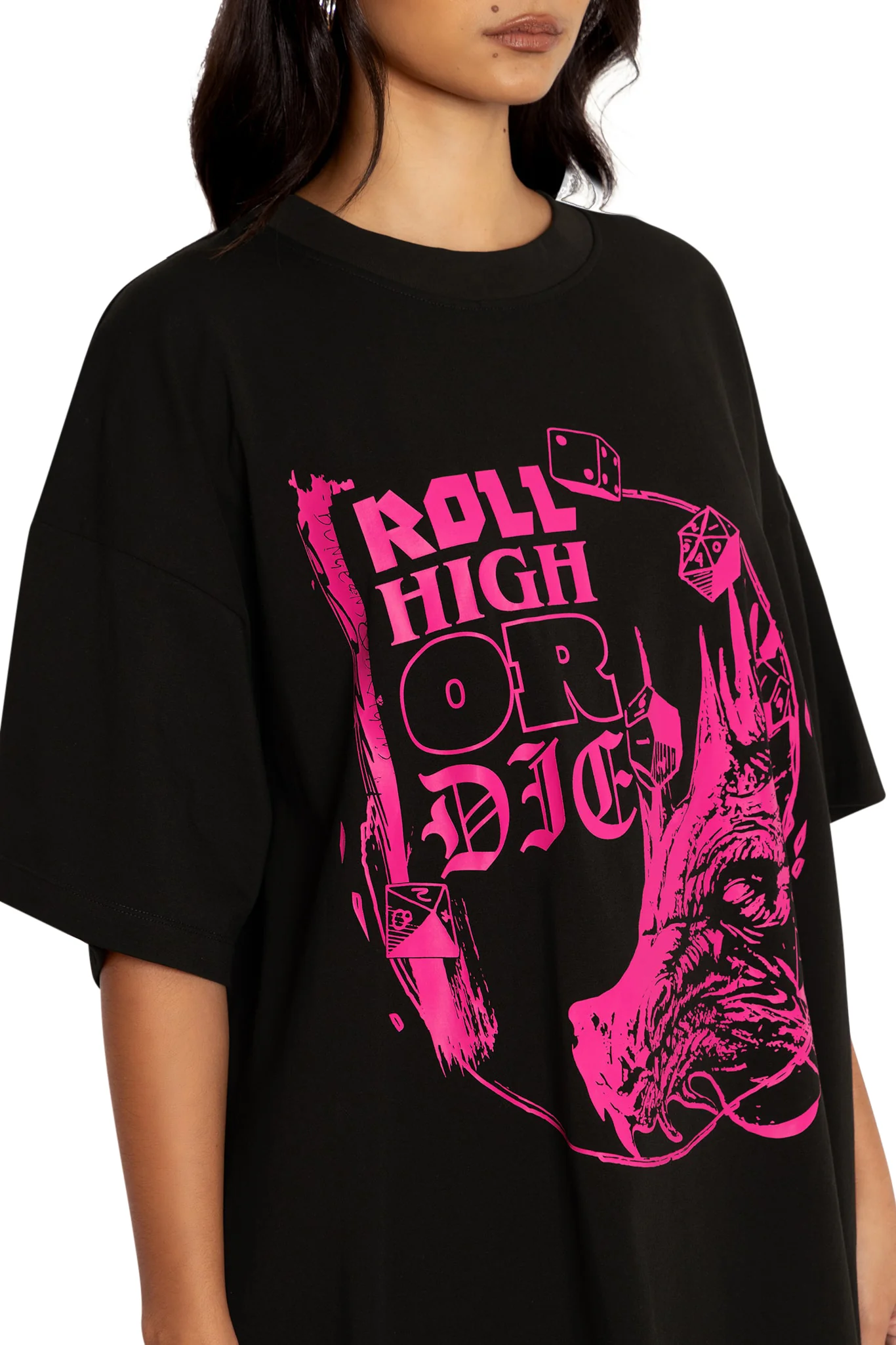 Roll High Or Die Giant Tee - Image 10