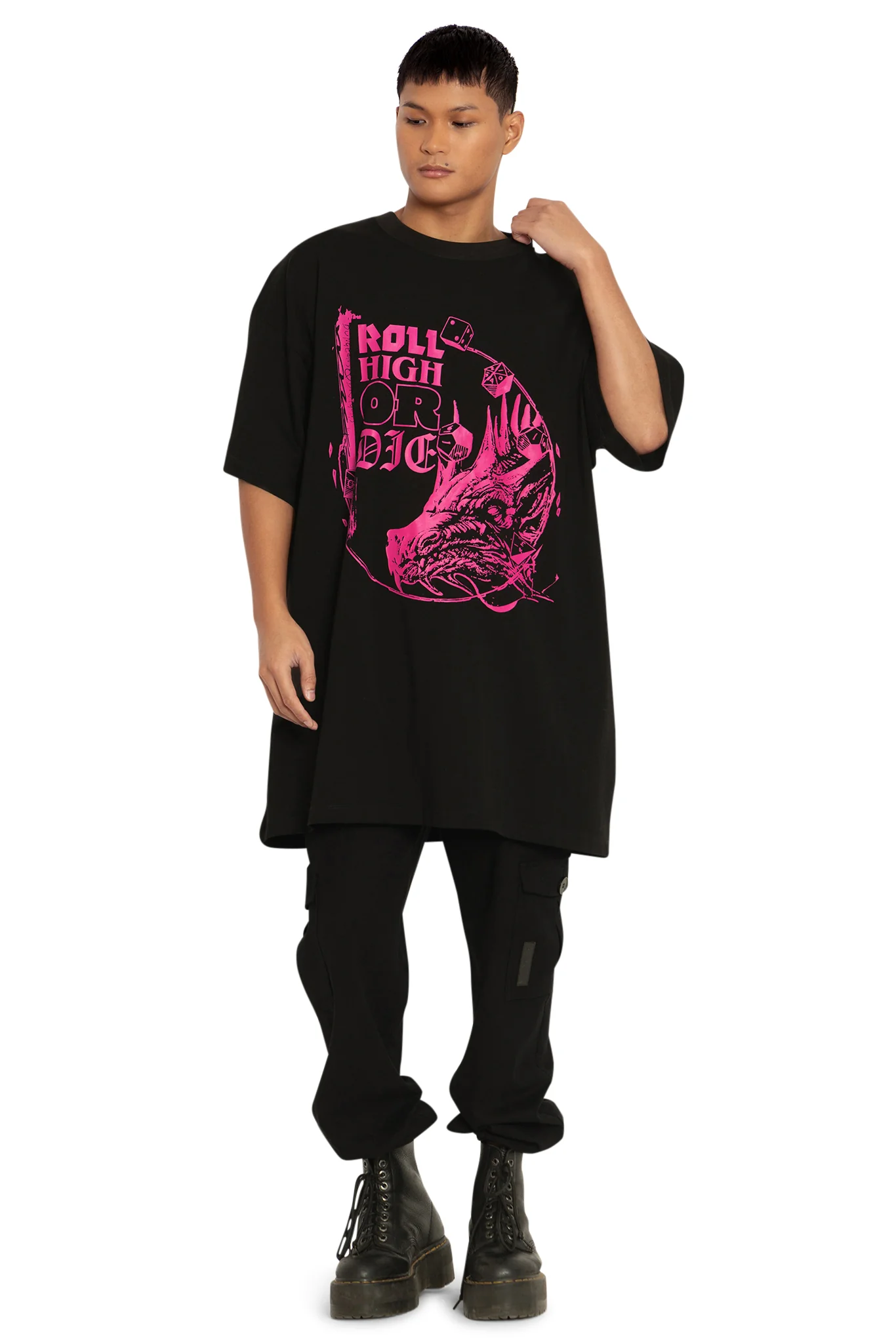 Roll High Or Die Giant Tee - Image 6