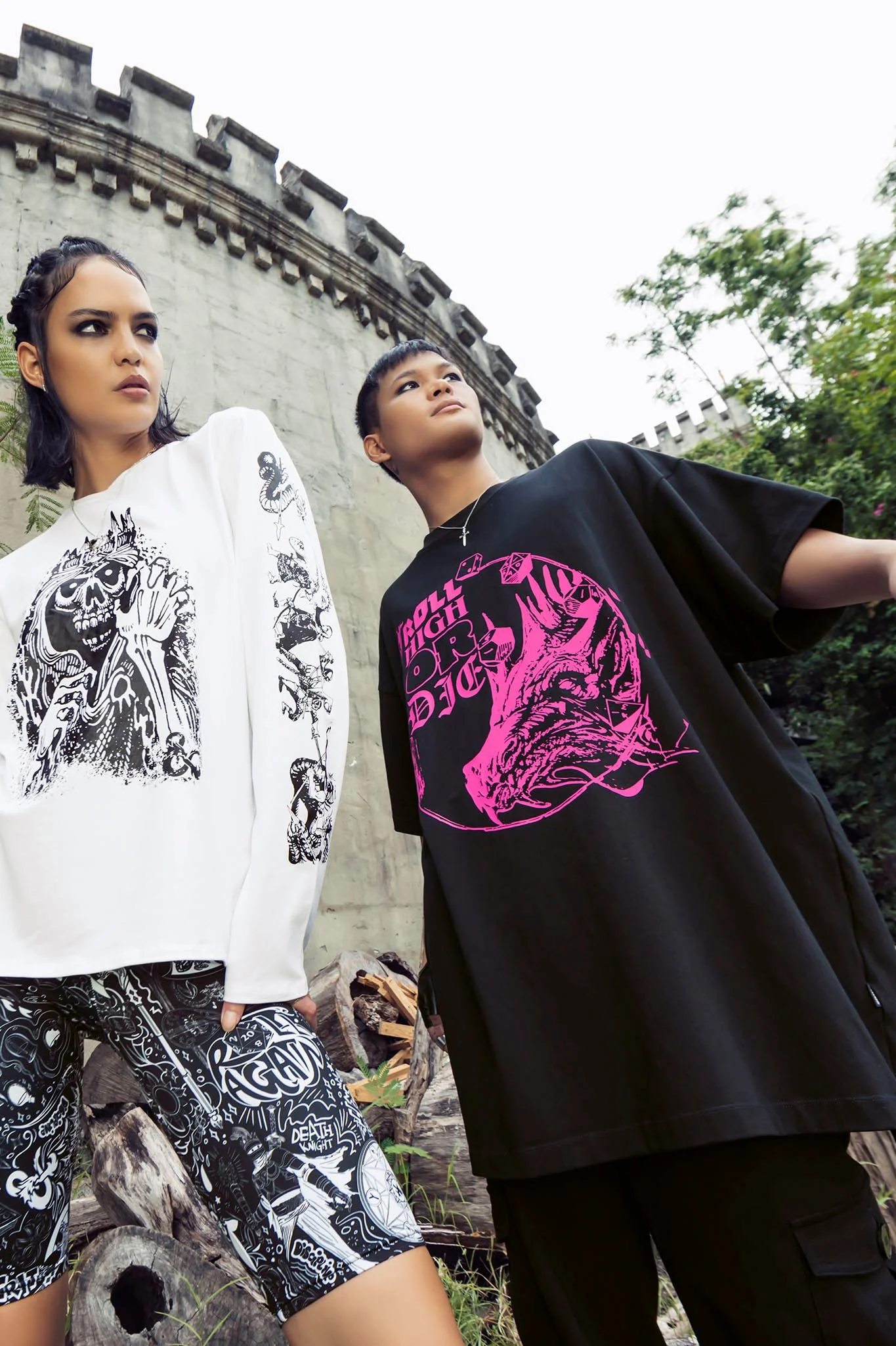 Roll High Or Die Giant Tee - Image 7
