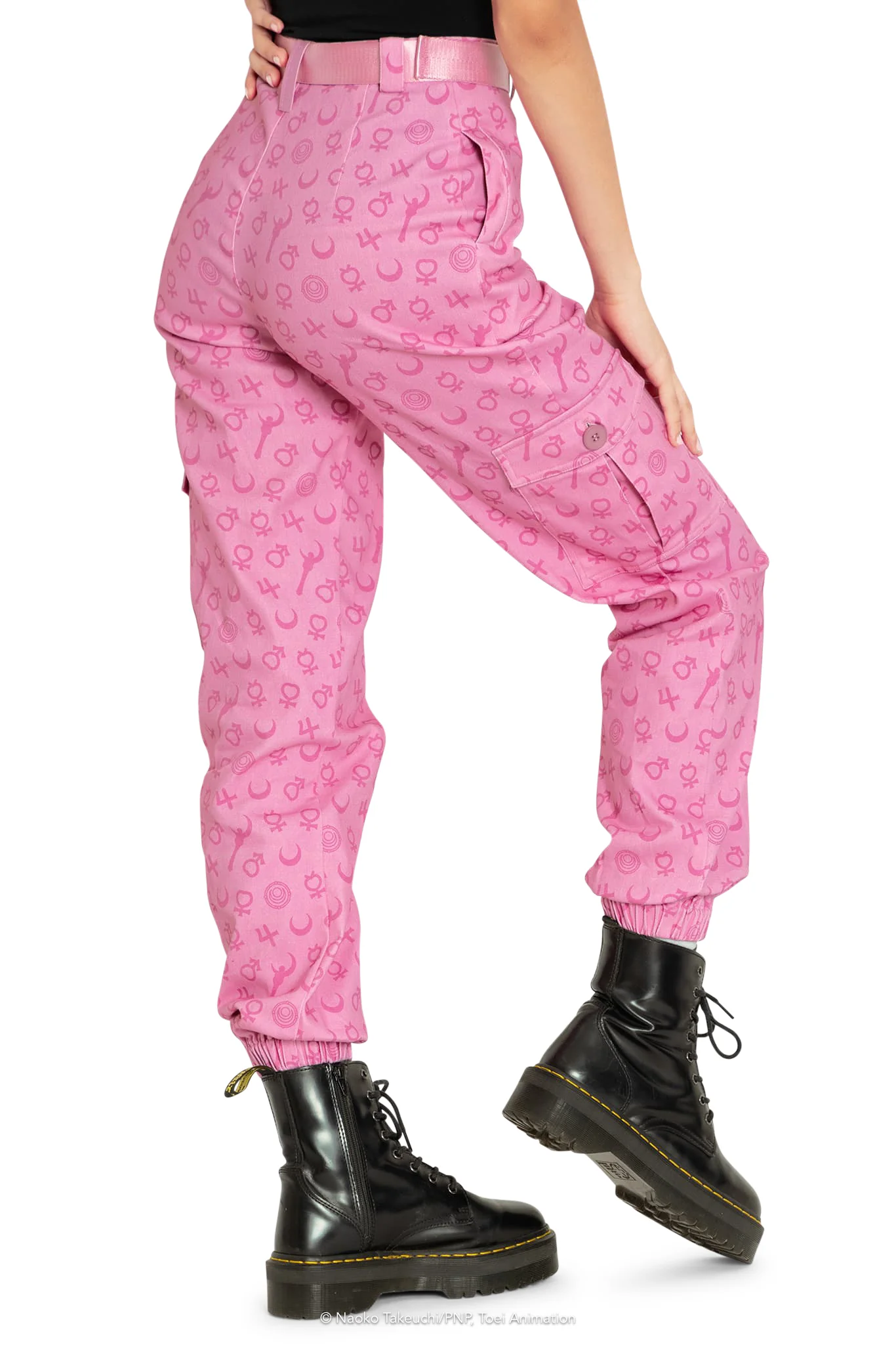 Sailor Guardians Planet Symbols Cargo Pants - Image 2
