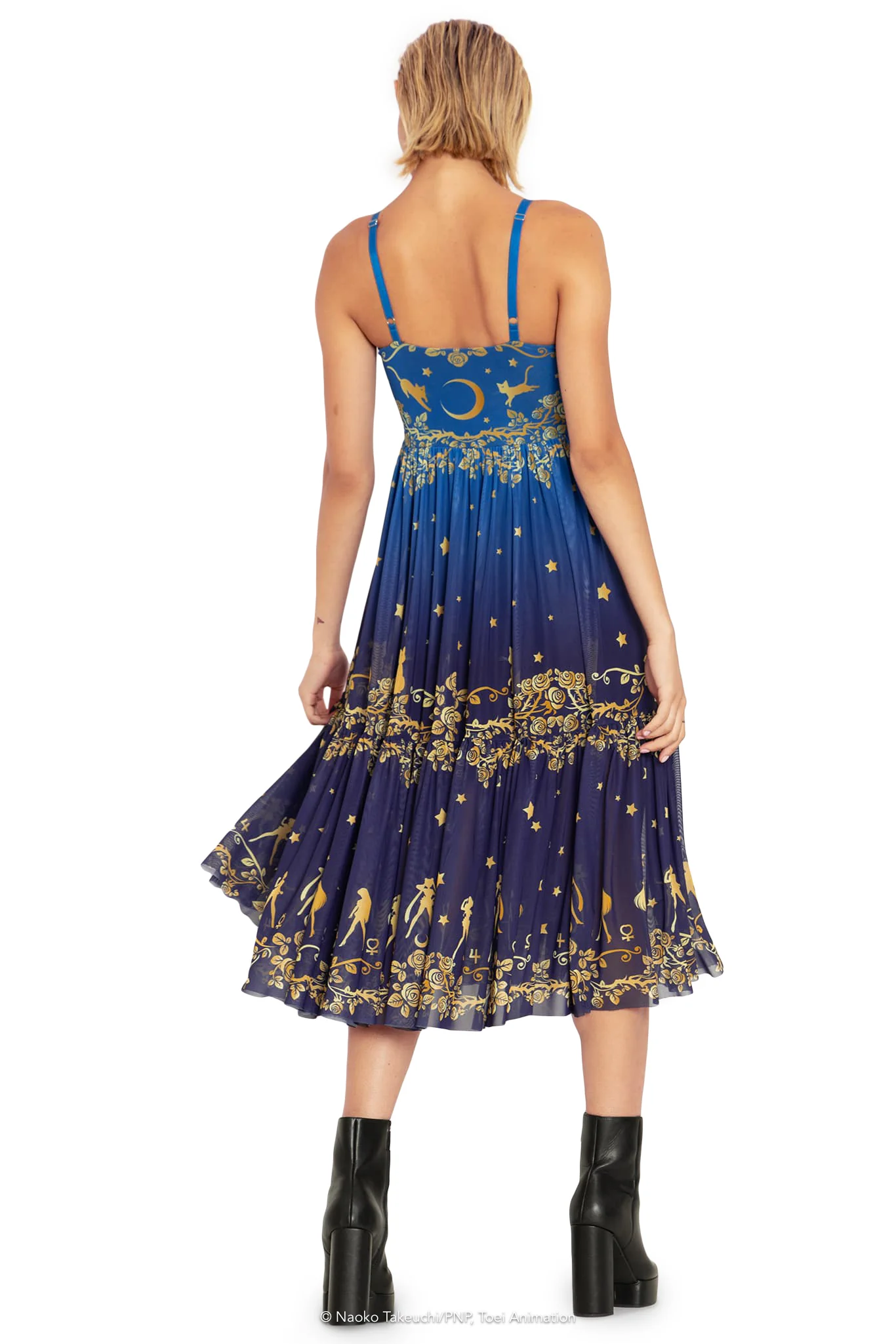 Sailor Guardians Stars Sheer Midaxi Dress - Image 2
