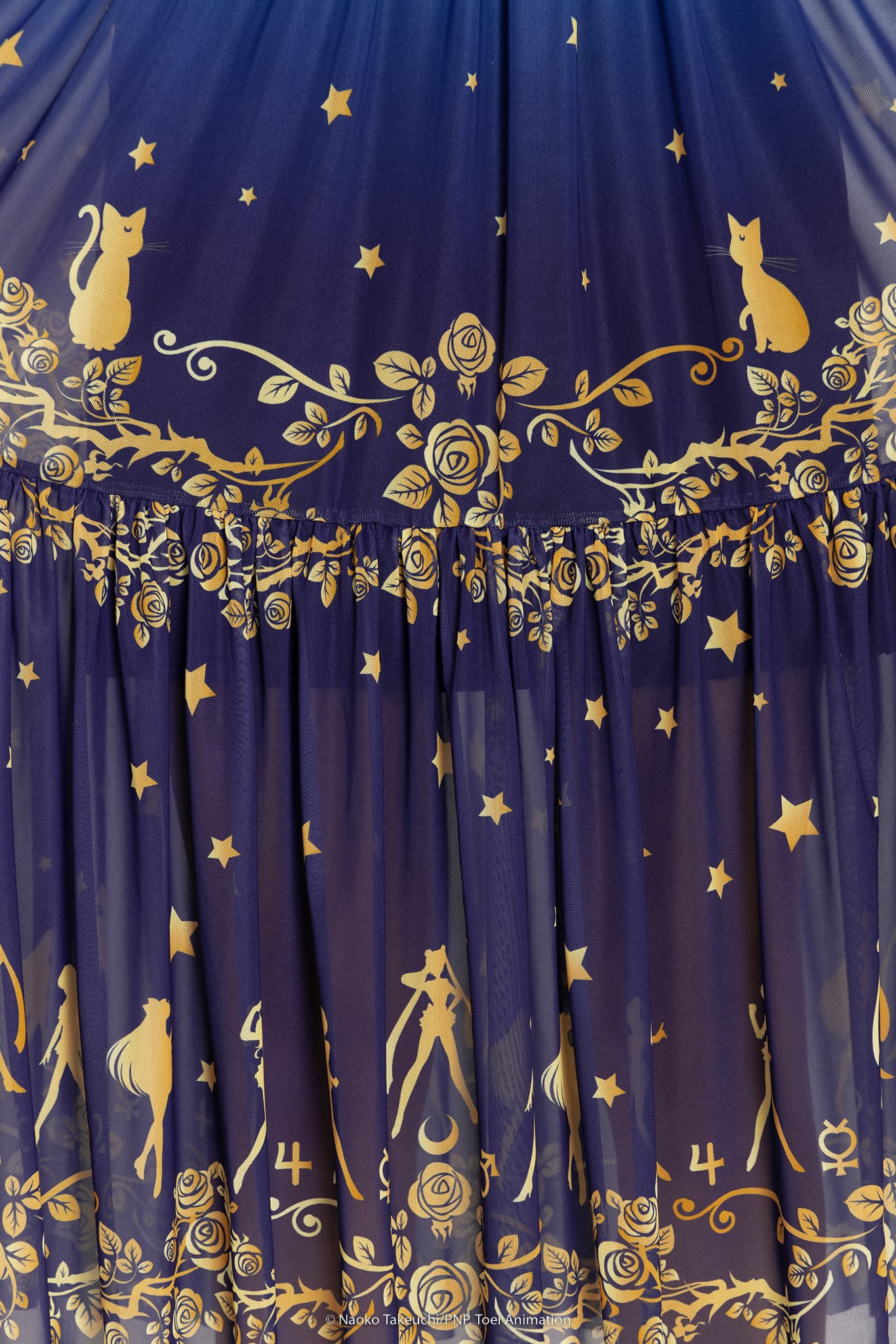 Sailor Guardians Stars Sheer Midaxi Dress - Image 4