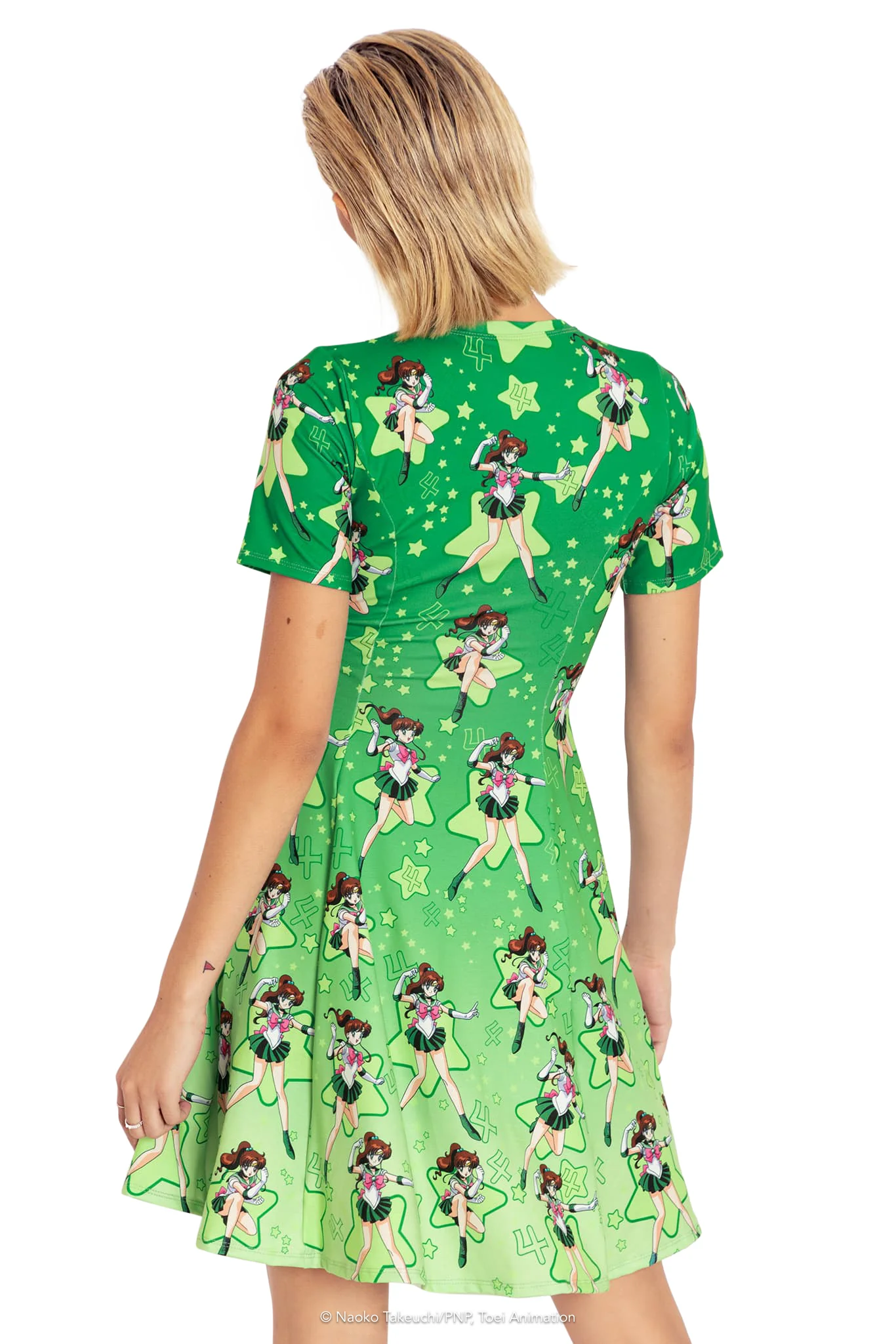 Sailor Jupiter Longline Evil Tee Dress - Image 2
