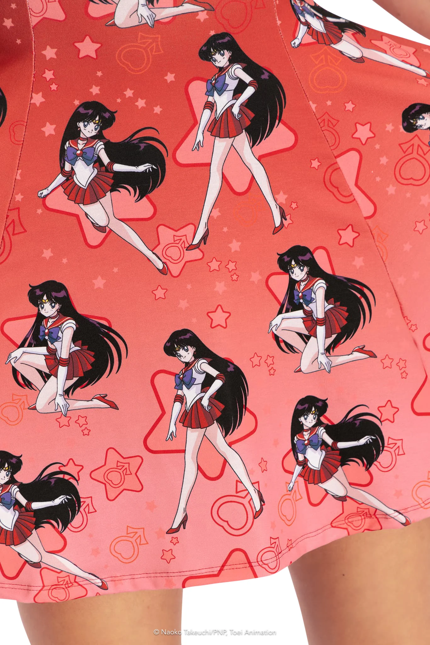 Sailor Mars Evil Tee Dress - Image 4