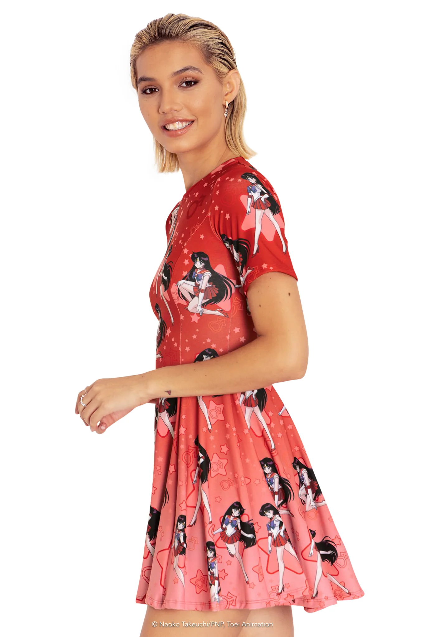 Sailor Mars Evil Tee Dress - Image 6
