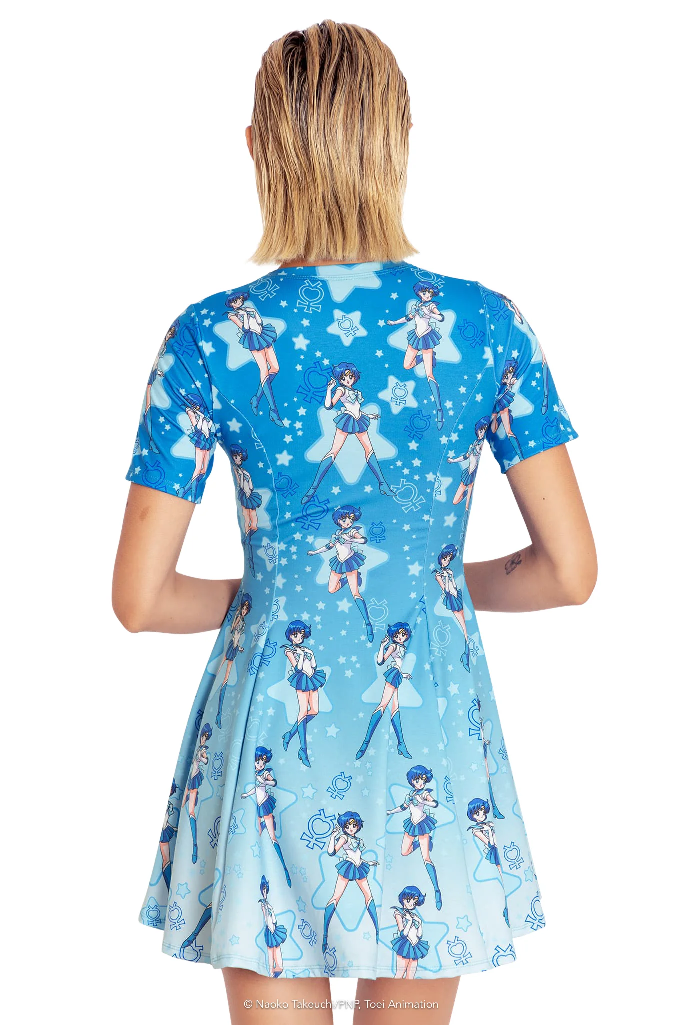 Sailor Mercury Evil Tee Dress - Image 2