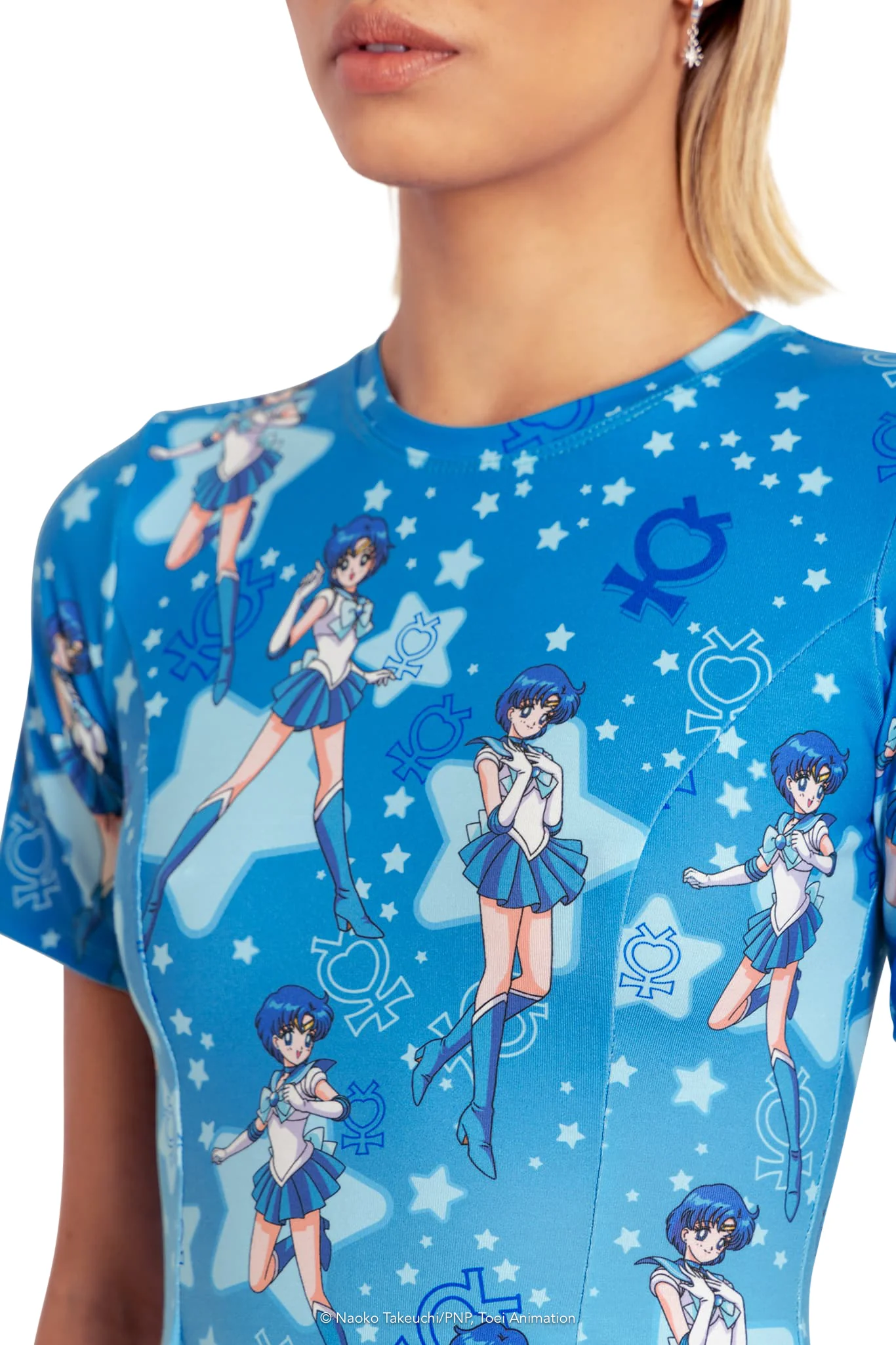 Sailor Mercury Evil Tee Dress - Image 5