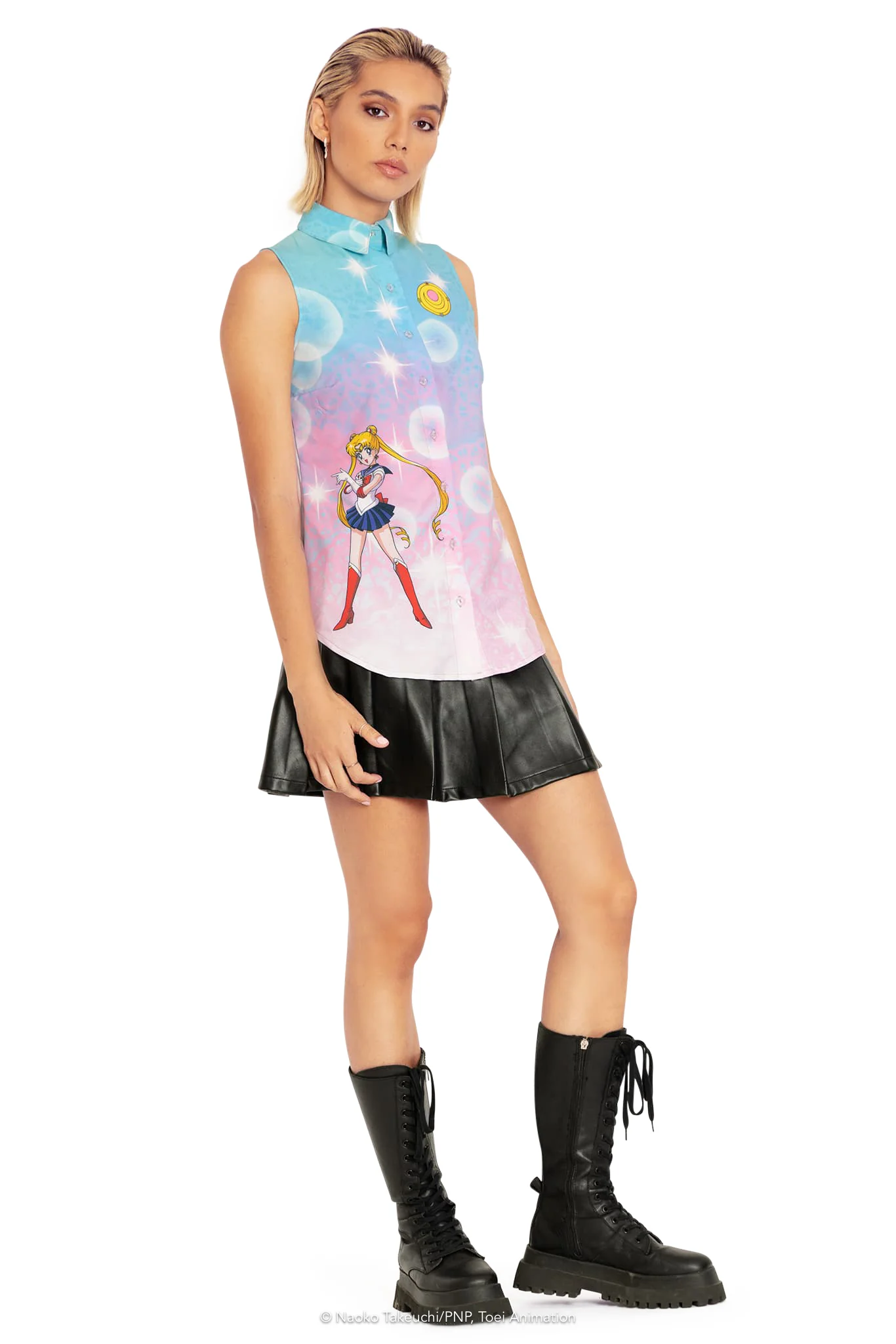 Sailor Moon Bubbles Business Time Shirt - Image 6