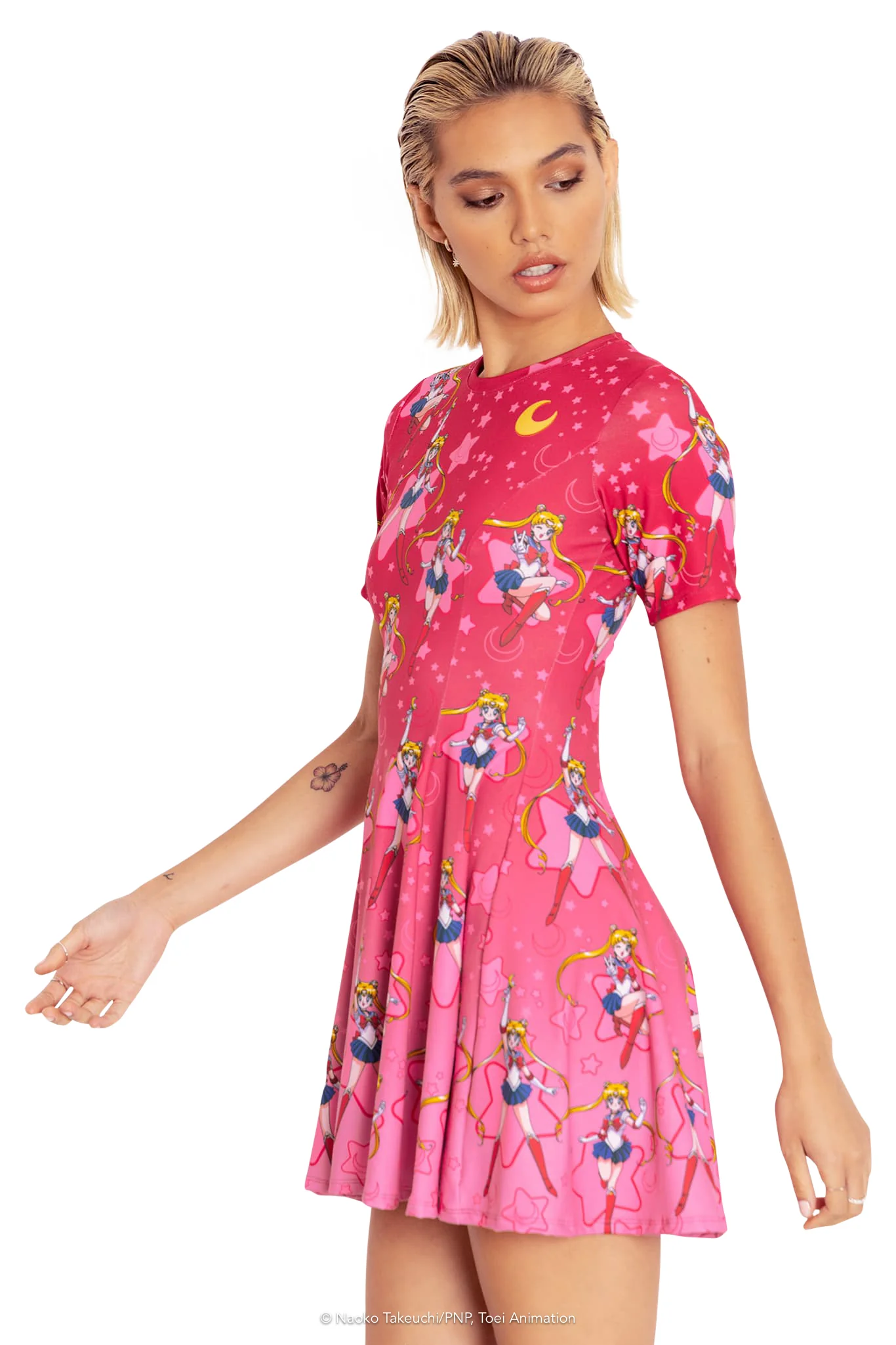 Sailor Moon Evil Tee Dress - Image 7