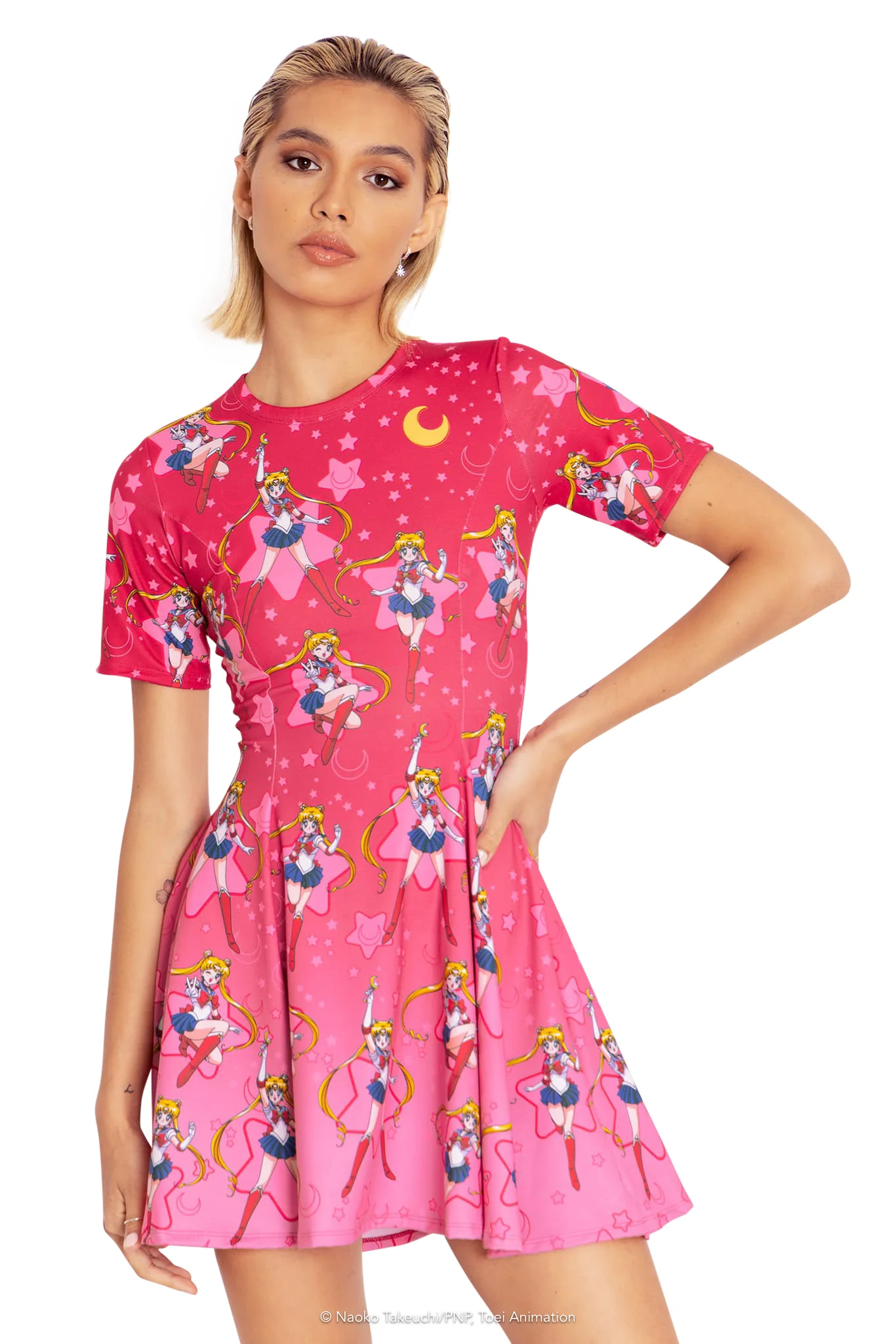 Sailor Moon Evil Tee Dress - Image 8