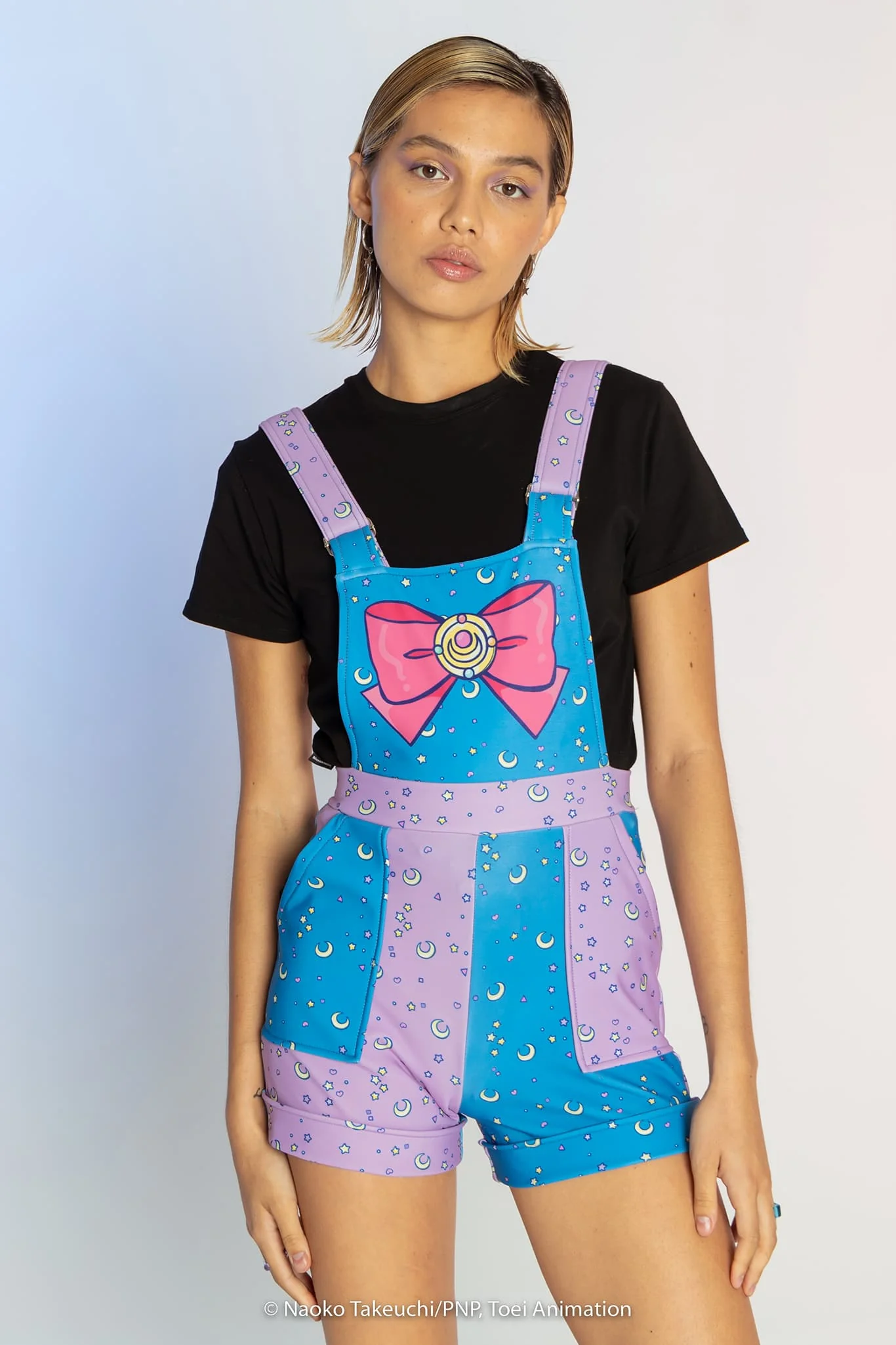 Sailor Moon Pastel Short Overalls