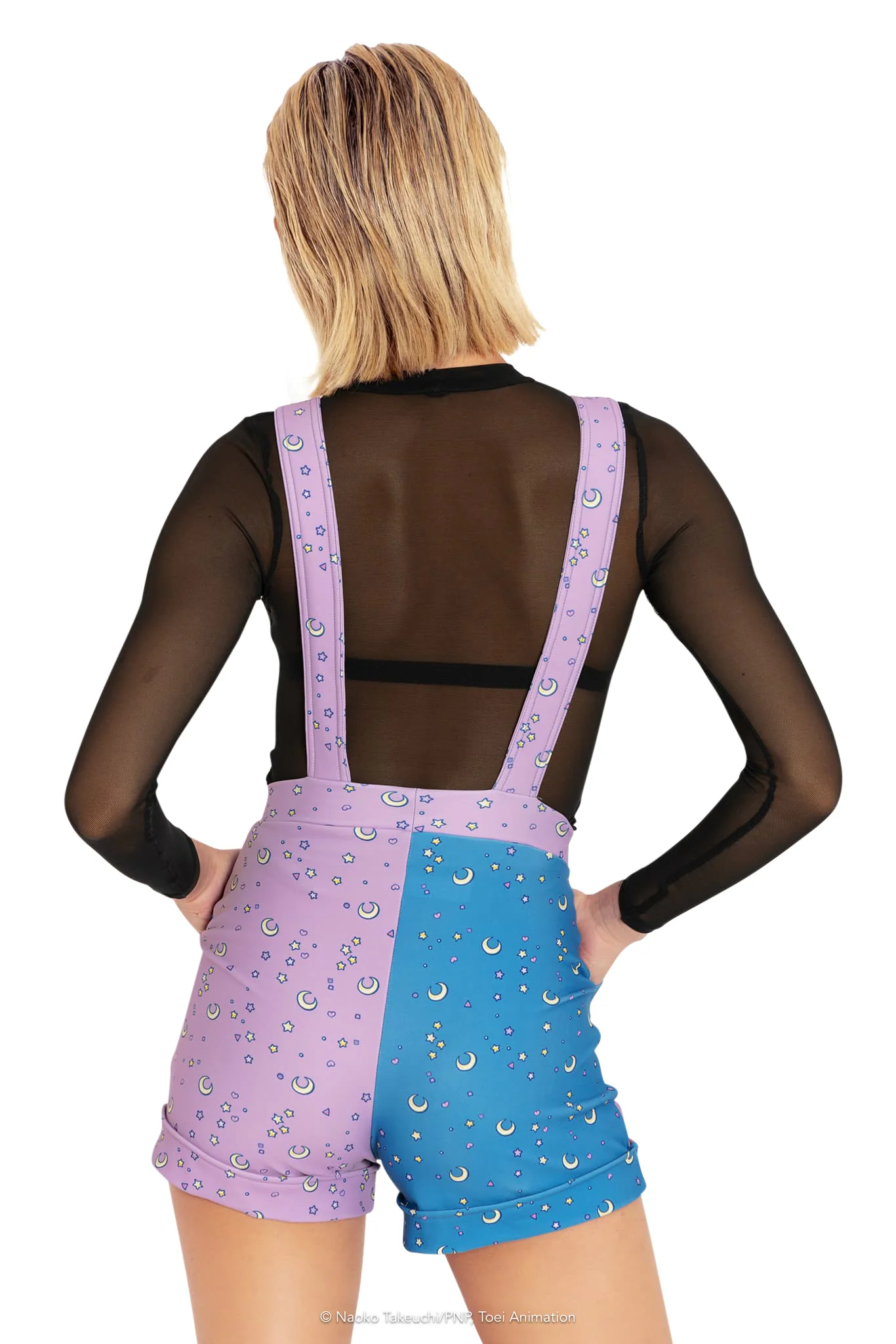 Sailor Moon Pastel Short Overalls - Image 2