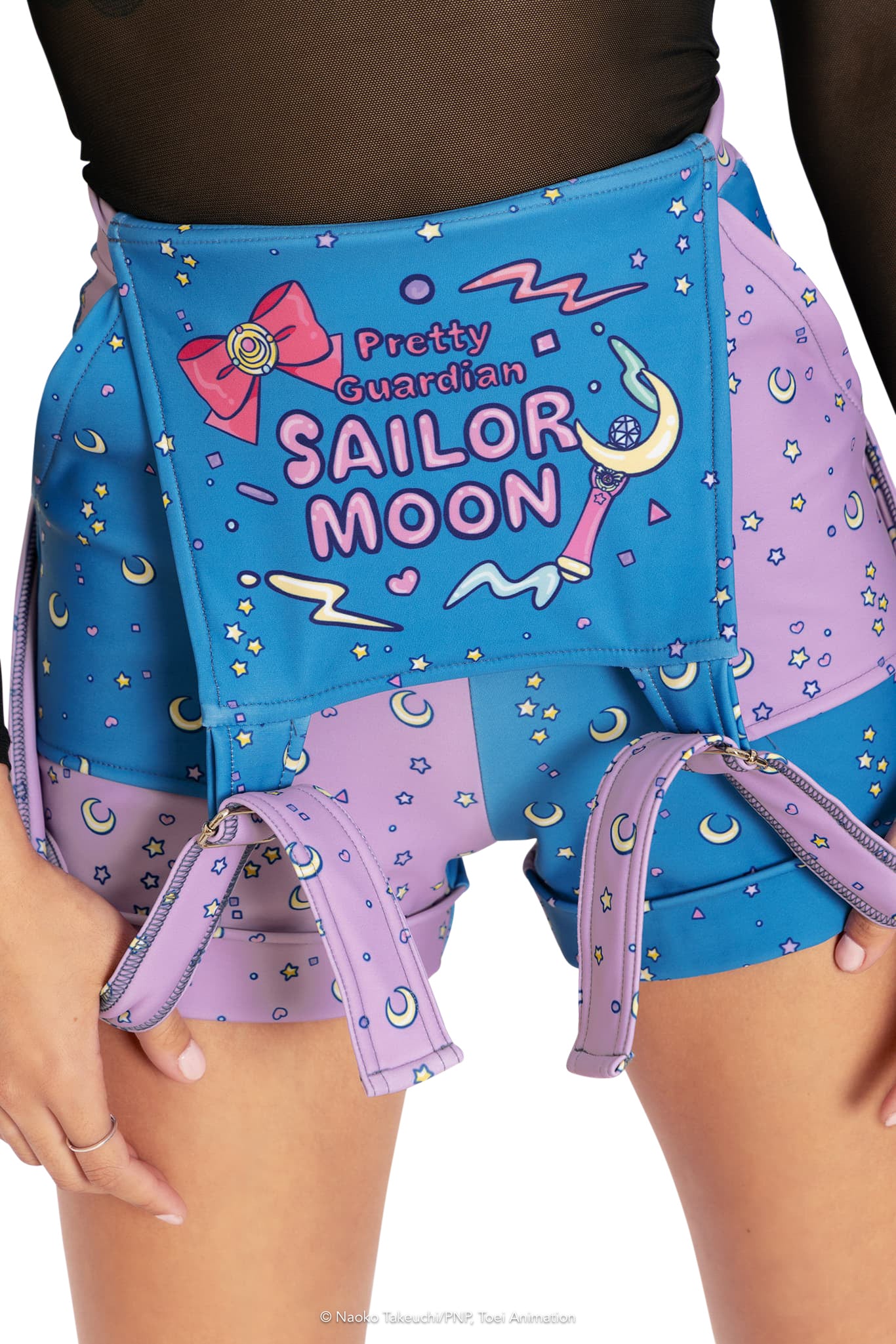 Sailor Moon Pastel Short Overalls - Image 3