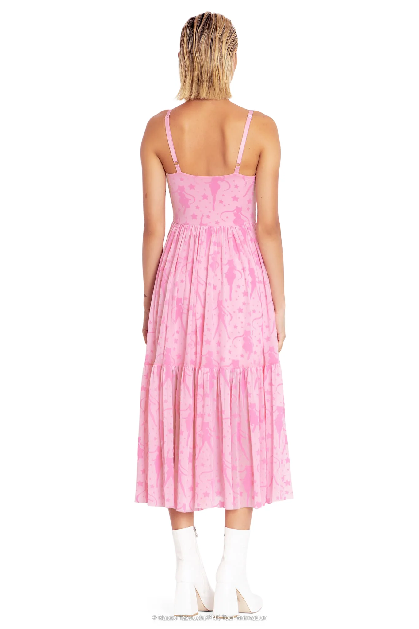 Sailor Moon Stars Sheer Midaxi Dress - Image 2