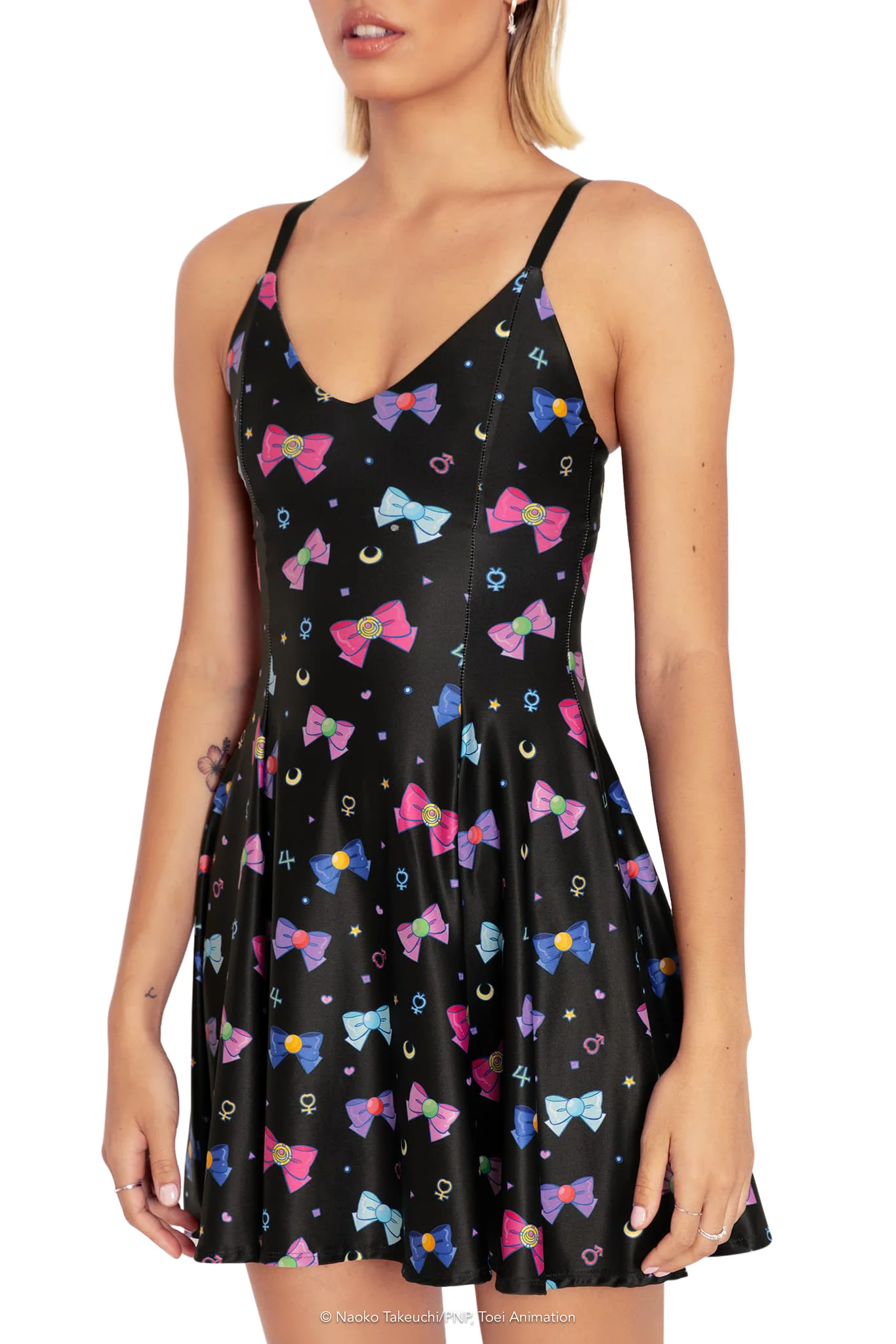 Sailor Ribbons Mini Strappy Dress - Image 3
