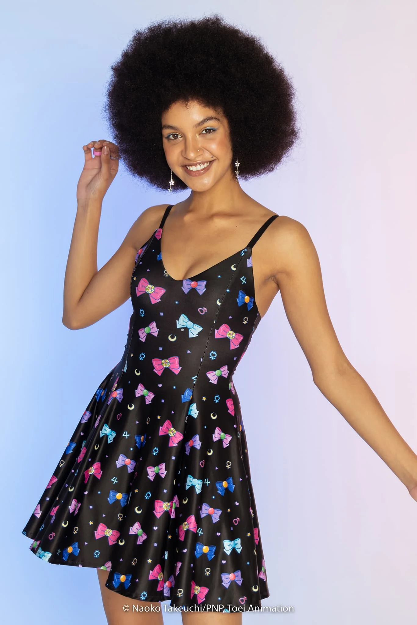 Sailor Ribbons Mini Strappy Dress - Image 5