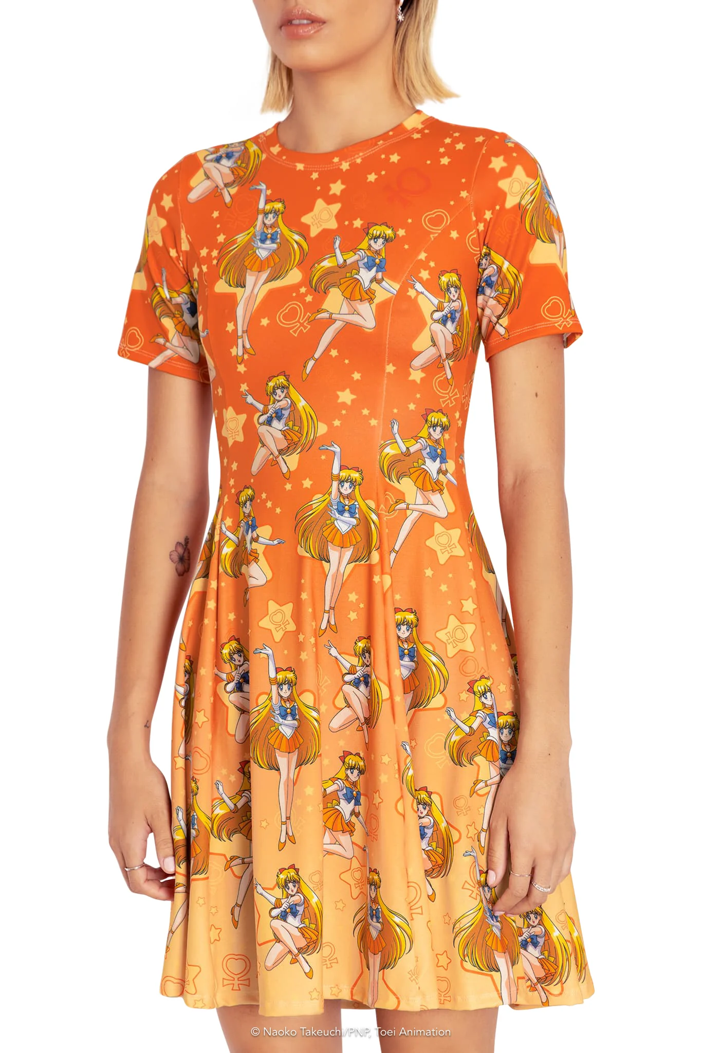 Sailor Venus Longline Evil Tee Dress - Image 3
