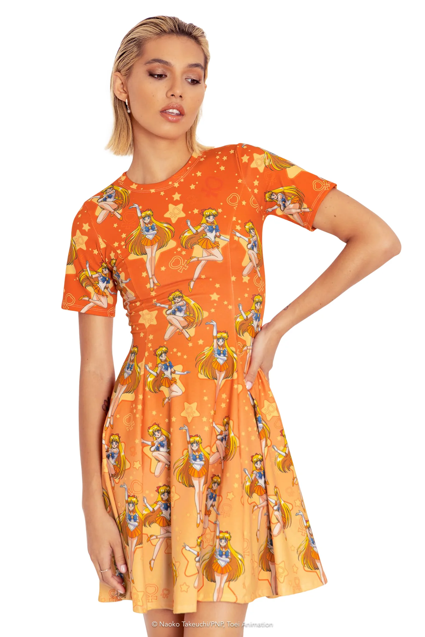 Sailor Venus Longline Evil Tee Dress - Image 7