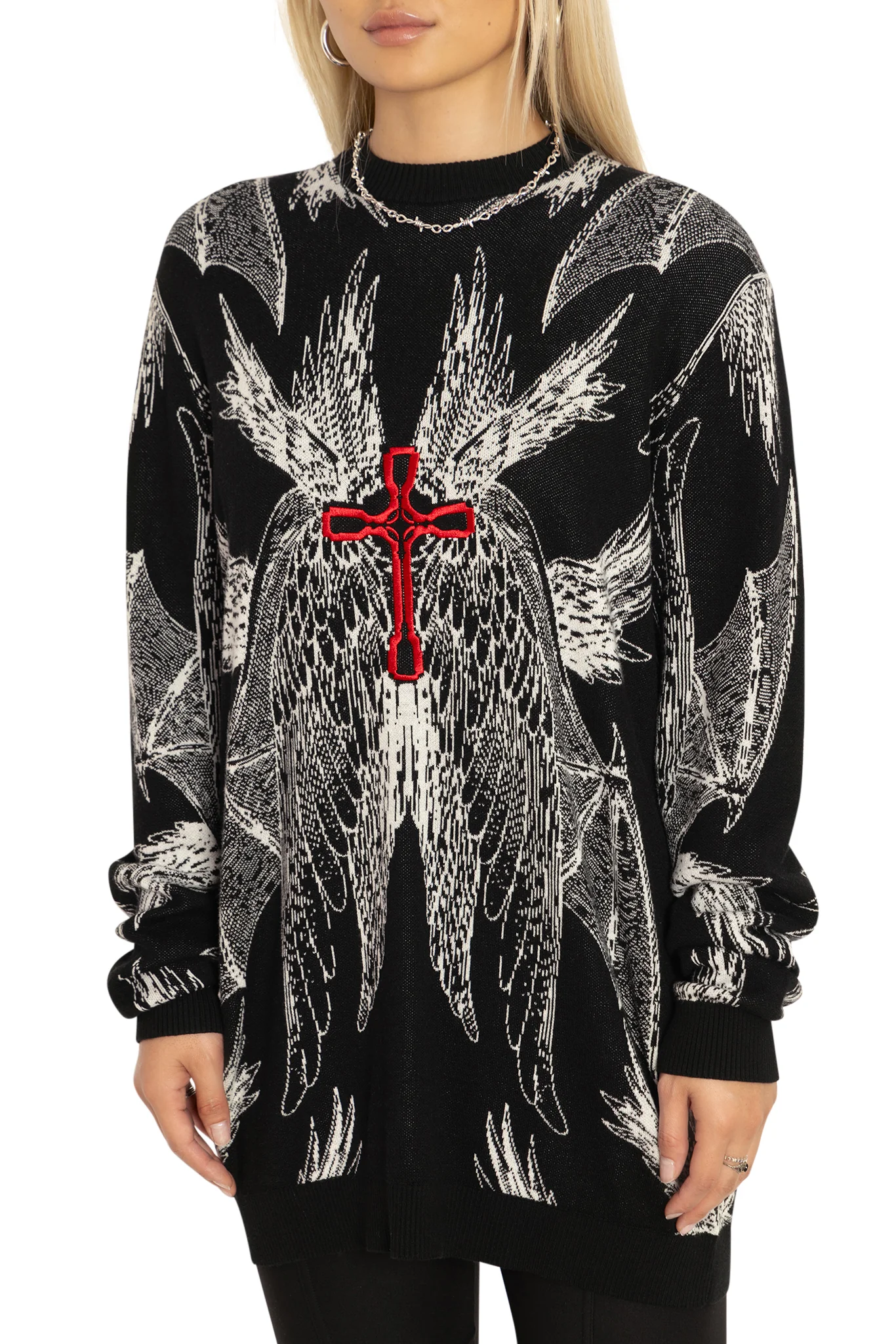 Seraphim Oversized Knit Sweater - Image 3