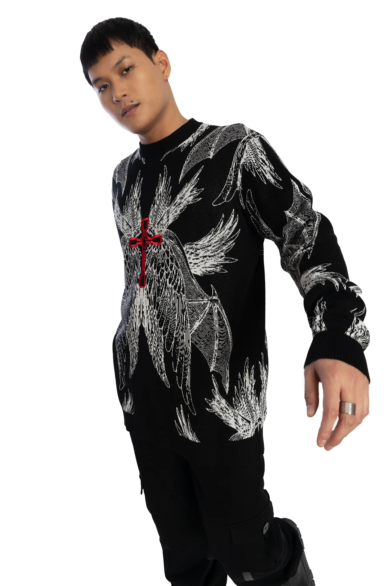 Seraphim Oversized Knit Sweater - Image 4