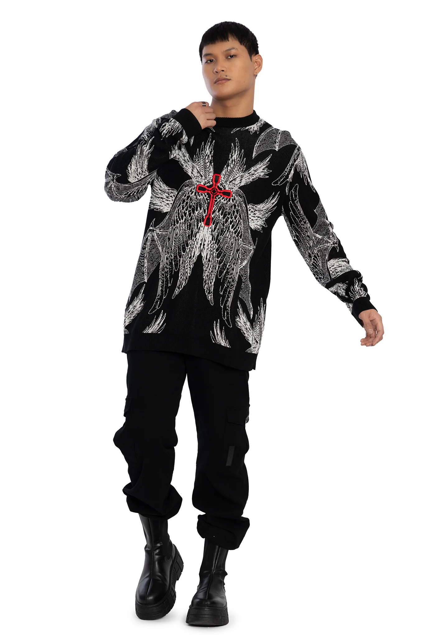 Seraphim Oversized Knit Sweater - Image 7