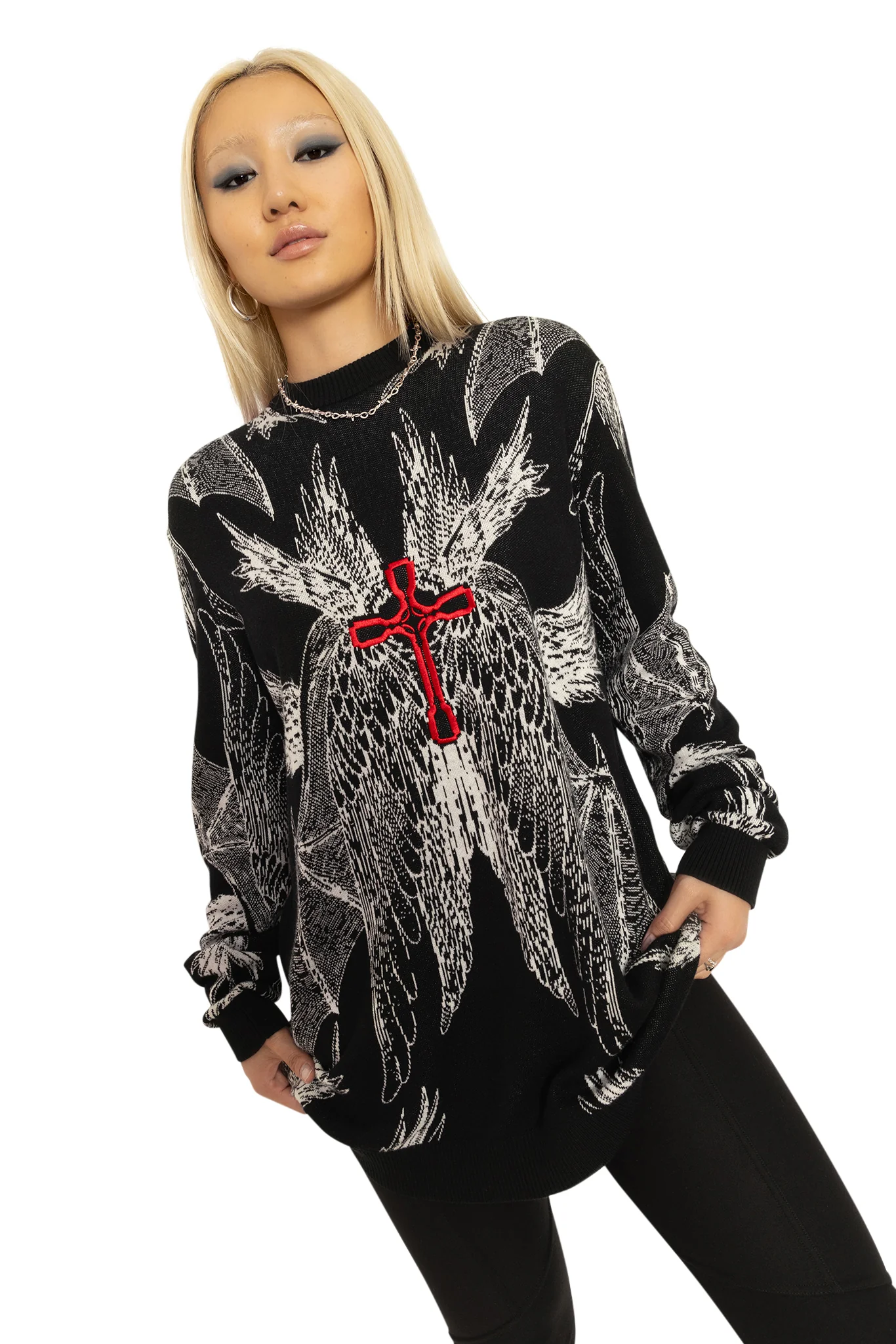 Seraphim Oversized Knit Sweater - Image 9