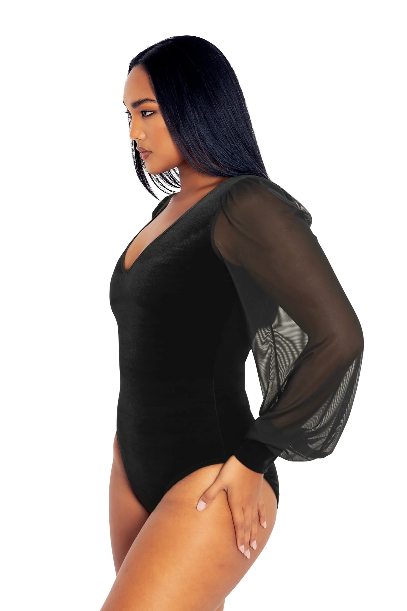 Sheer Excellence Bodysuit - Image 6