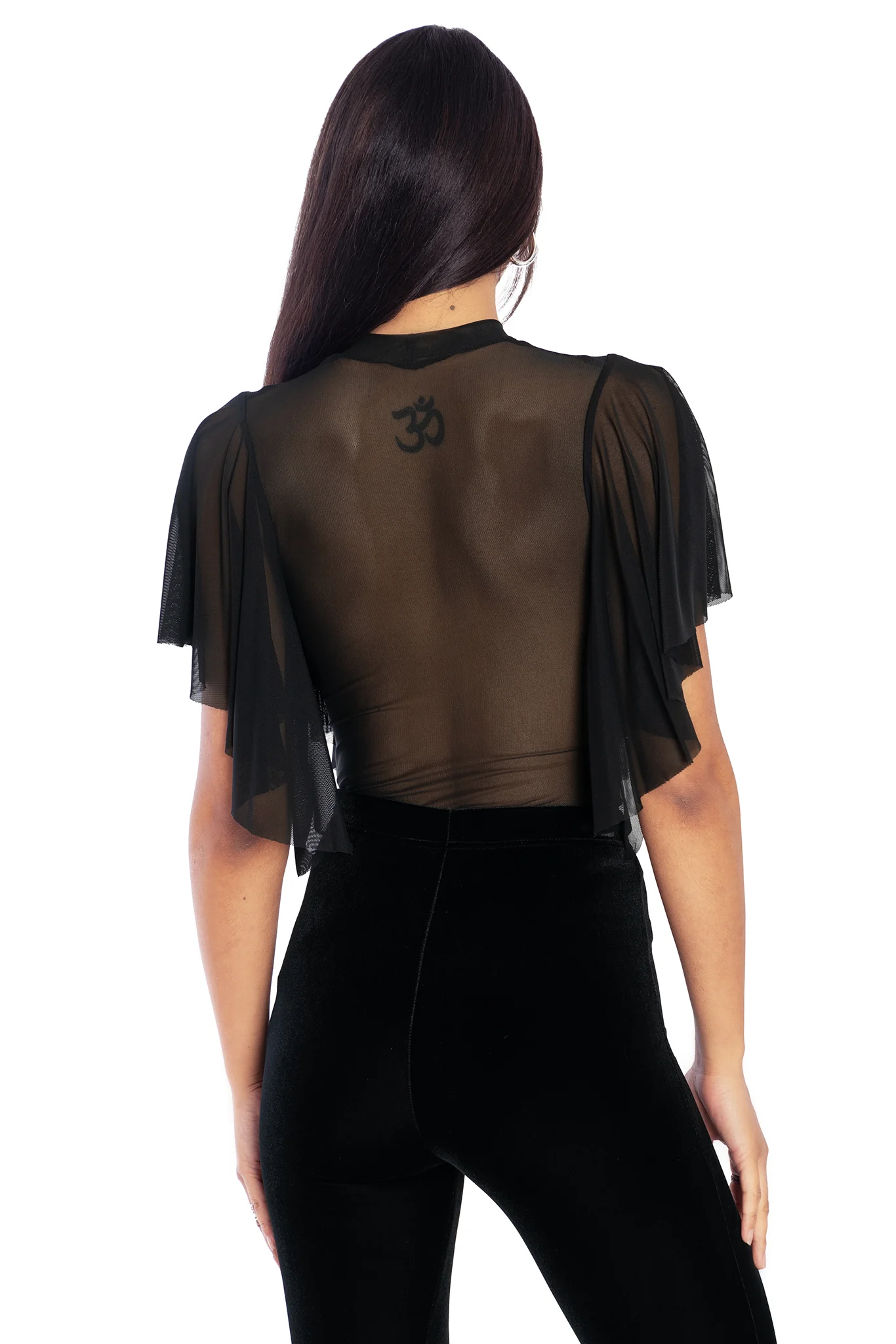 Sheer Frill Top - Image 2
