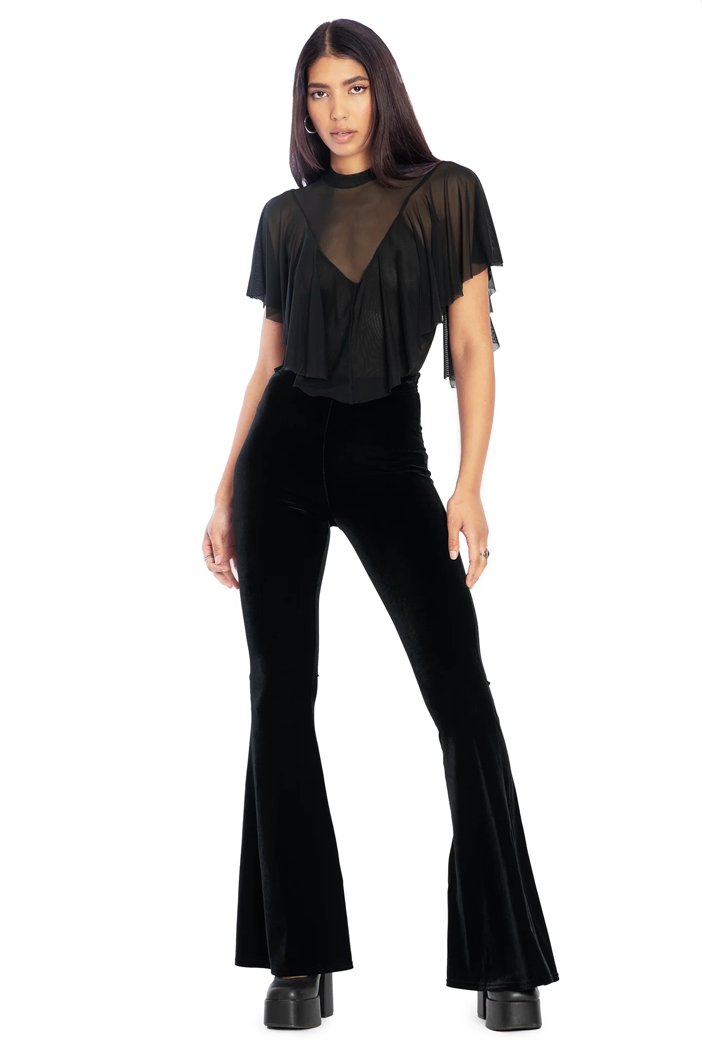 Sheer Frill Top - Image 4