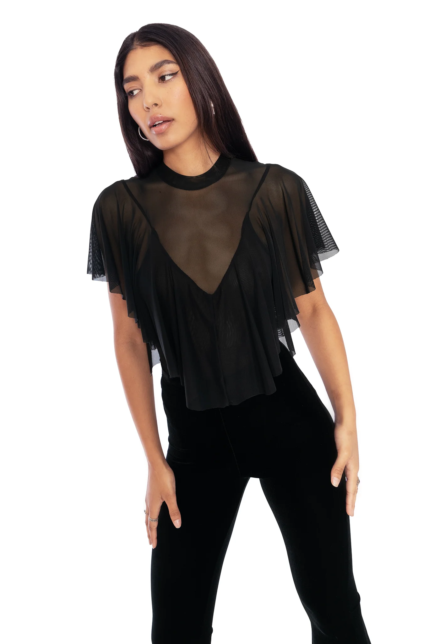 Sheer Frill Top - Image 6